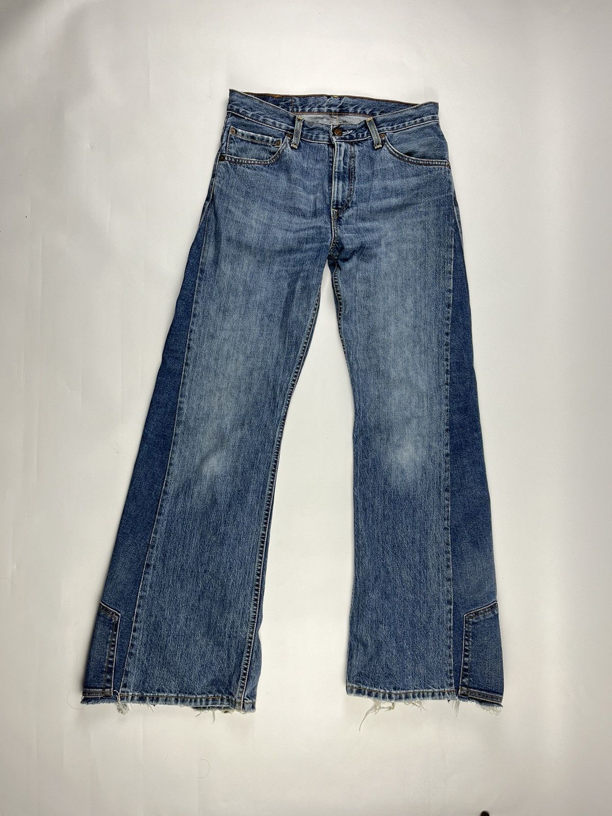 Handmade Handmade custom Levi’s denim jeans reworked flared pants Size US 32 / EU 48 - 7 Thumbnail
