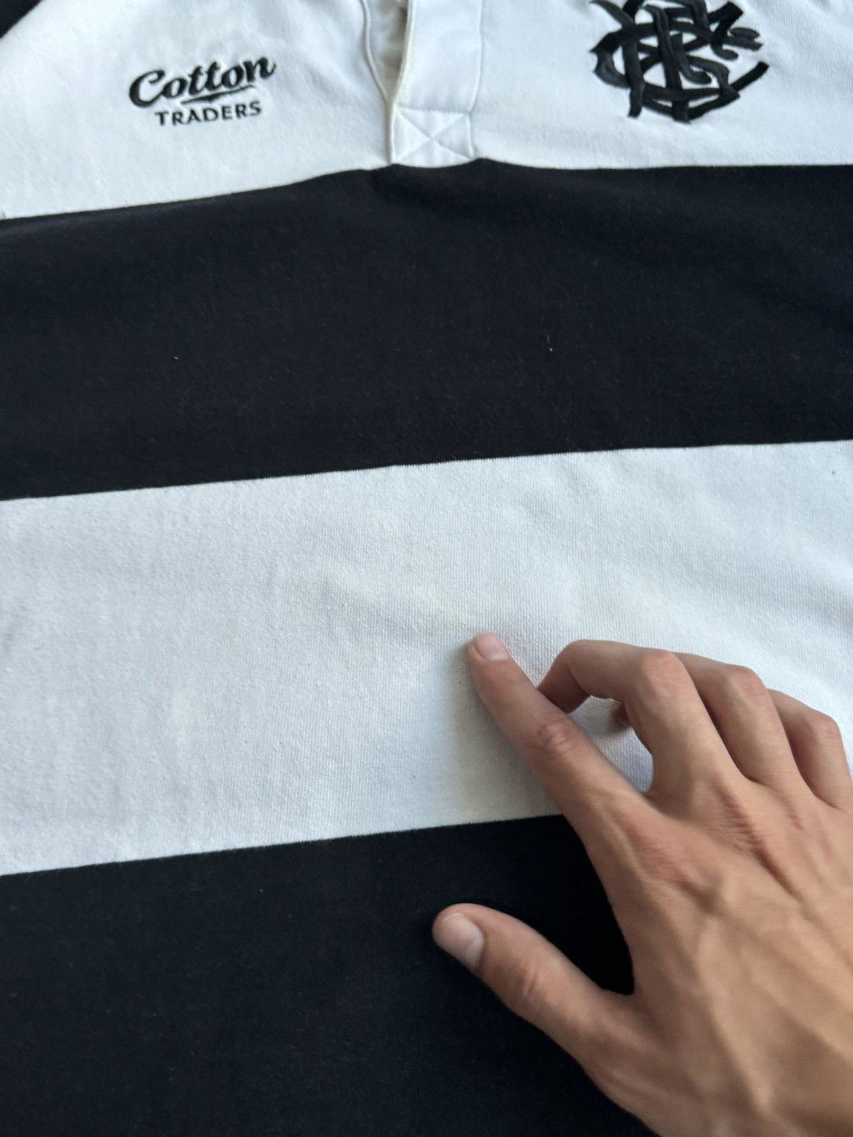 Cotton Traders × Vintage VintageBarbarians 09/10 Home Rugby Shirt Cotton Traders X Size US XL / EU 56 / 4 - 7 Thumbnail