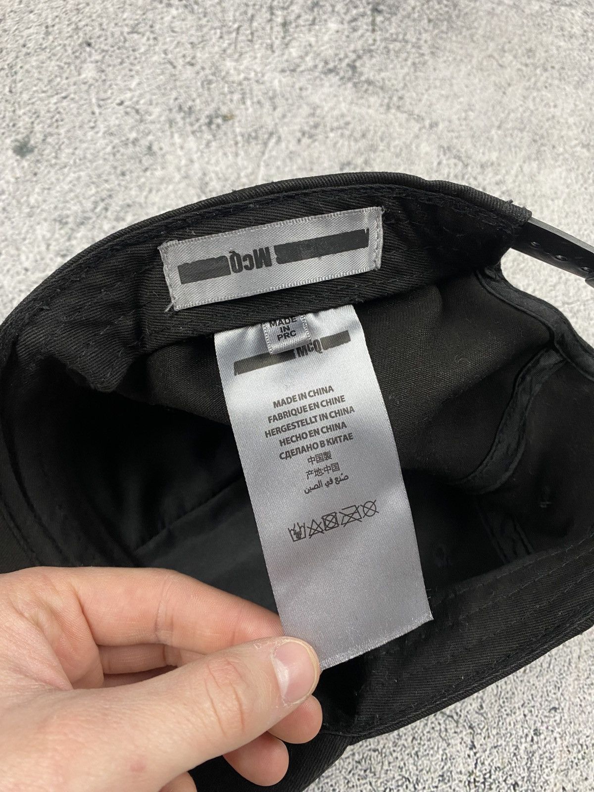 McQ Alexander McQueen MCQ Alexander McQueen Big Logo Cap Size ONE SIZE - 7 Thumbnail