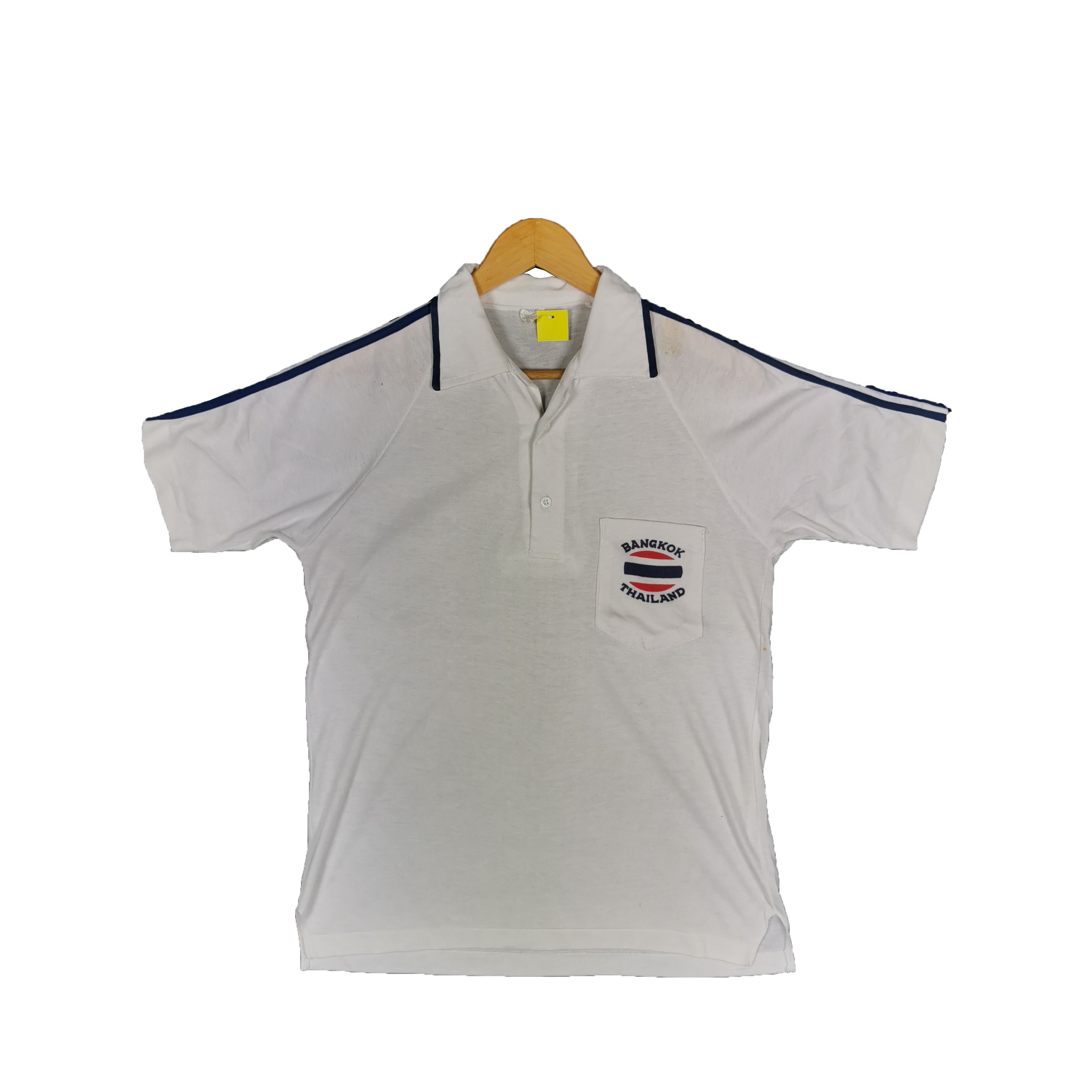 Vintage 70s Bangkok Thailand T-Shirt Thailand Polo's Tee