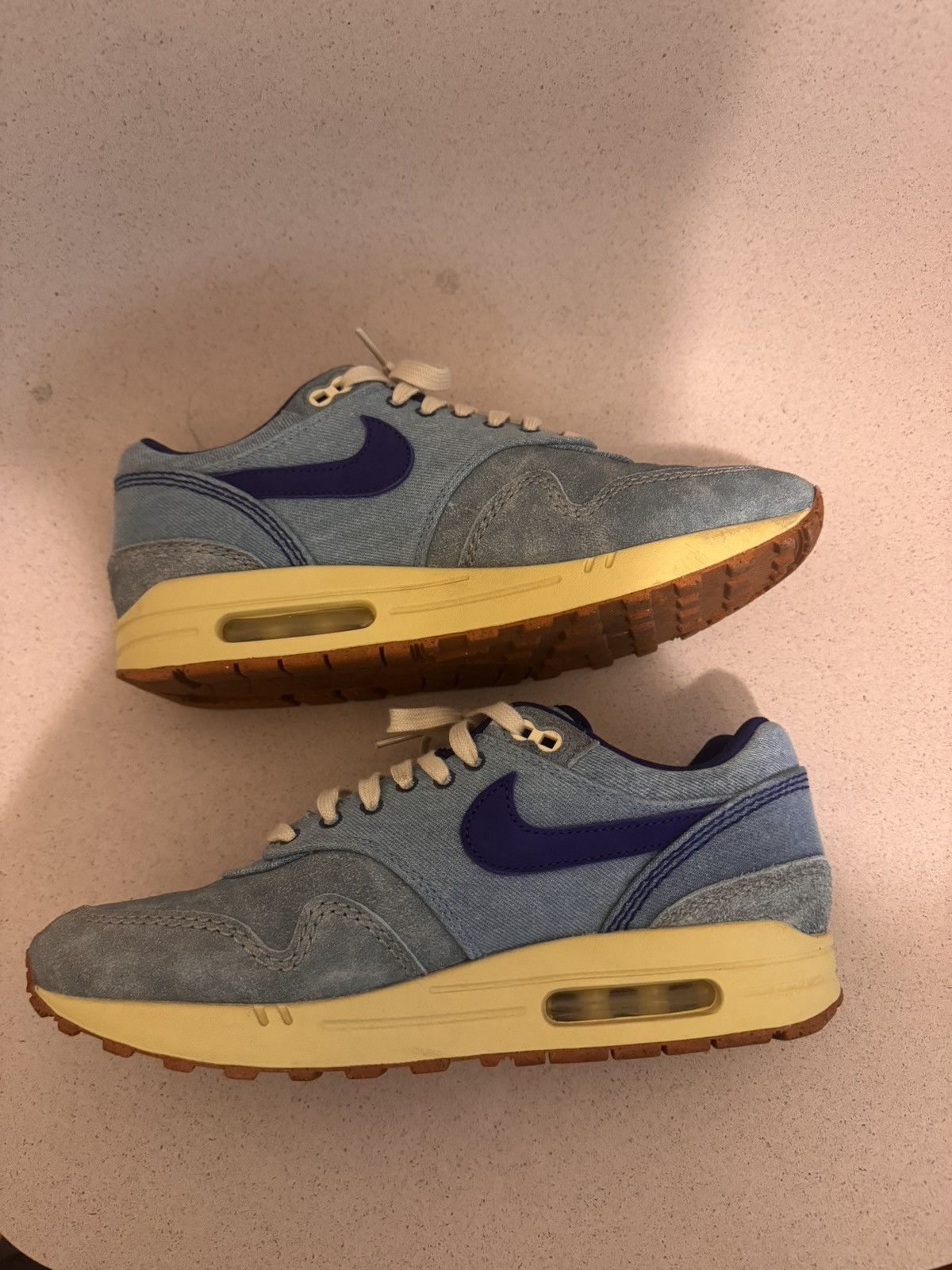 Nike Nike Air Max 1 PRM Dirty Denim Size US 9 / EU 42 - 2 Thumbnail