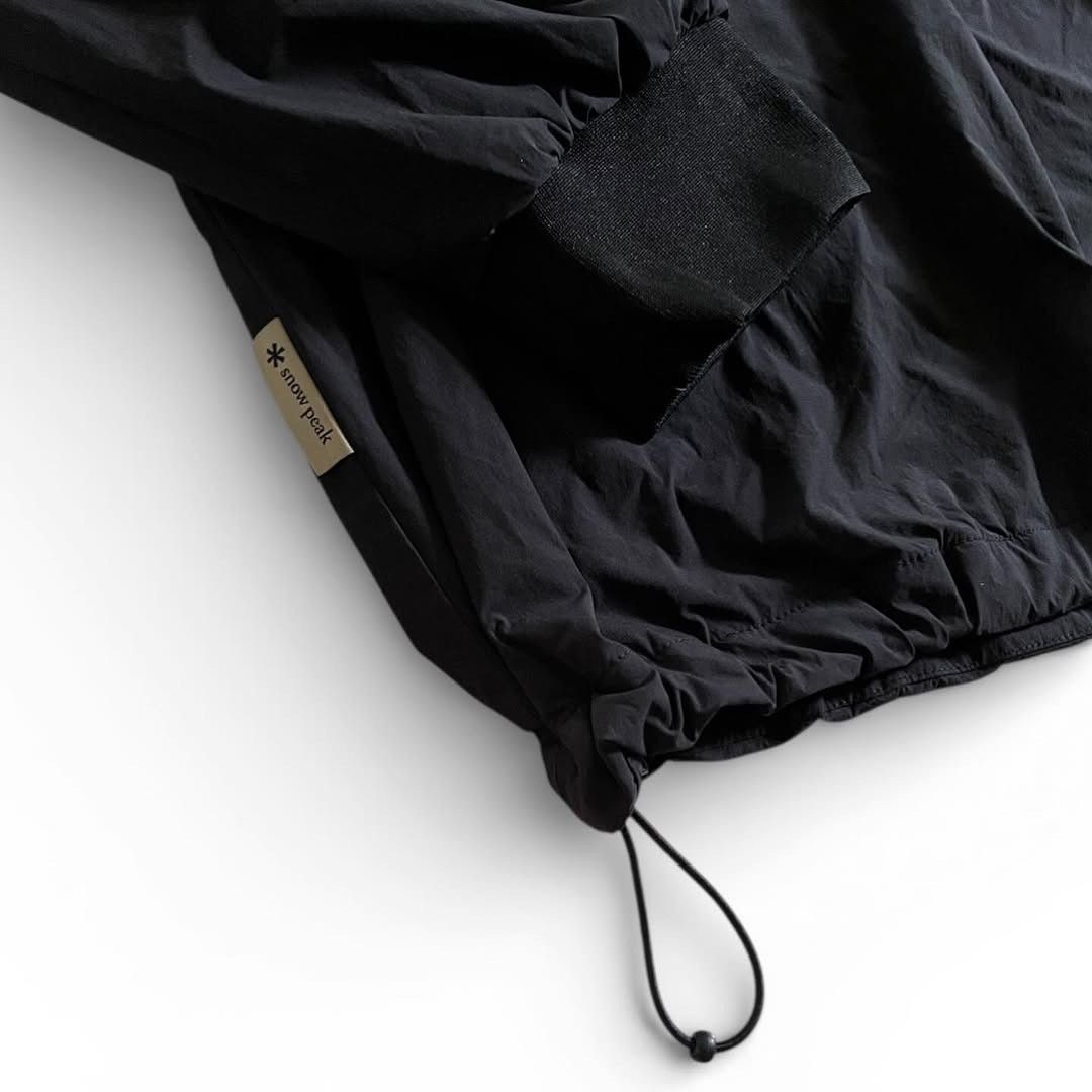Snow Peak Snow Peak Thin Tech Light Lettering Woven Sweatshirt Size US M / EU 48-50 / 2 - 6 Thumbnail