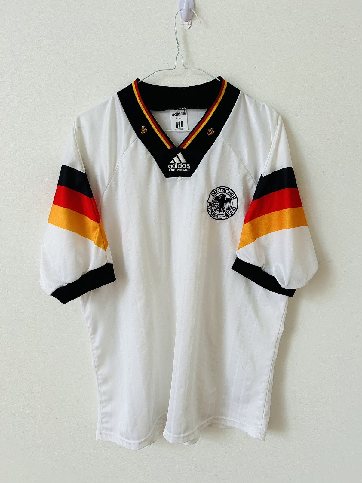 Adidas Germany 1992 home jersey Size US L / EU 52-54 / 3 - 1 Thumbnail