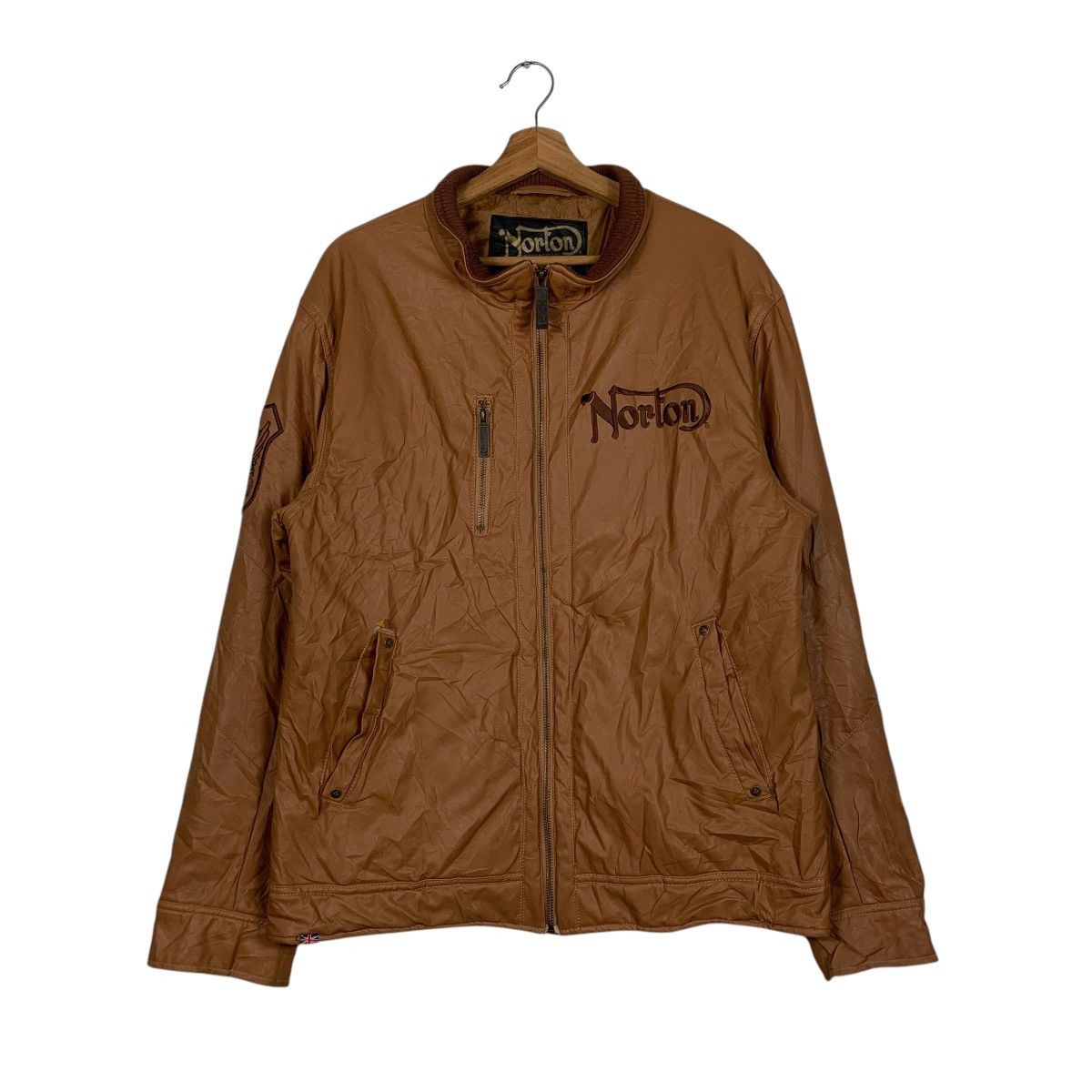 Norton Motorcycle Riding Synthetic Leather Jacket