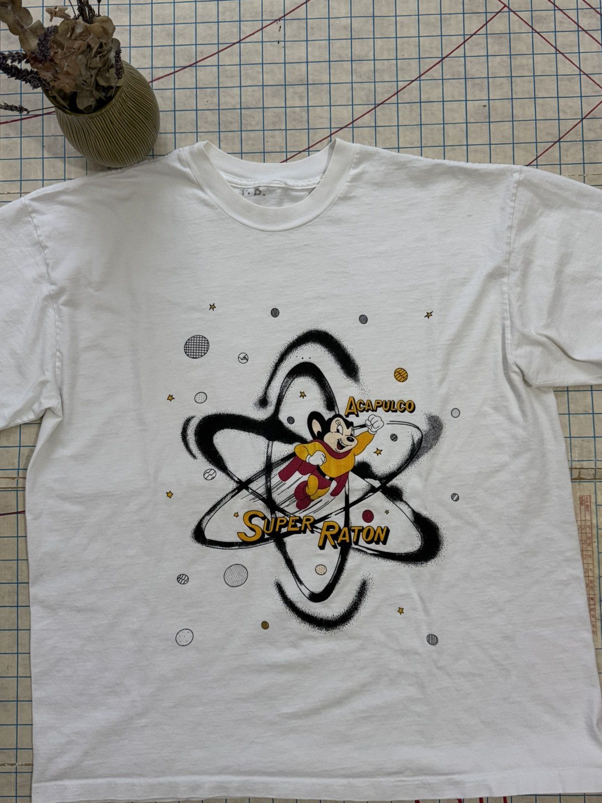 Vintage Vintage Mighty Mouse Acapulco Super Raton Graphic Tee XL Size US XL / EU 56 / 4 - 3 Thumbnail