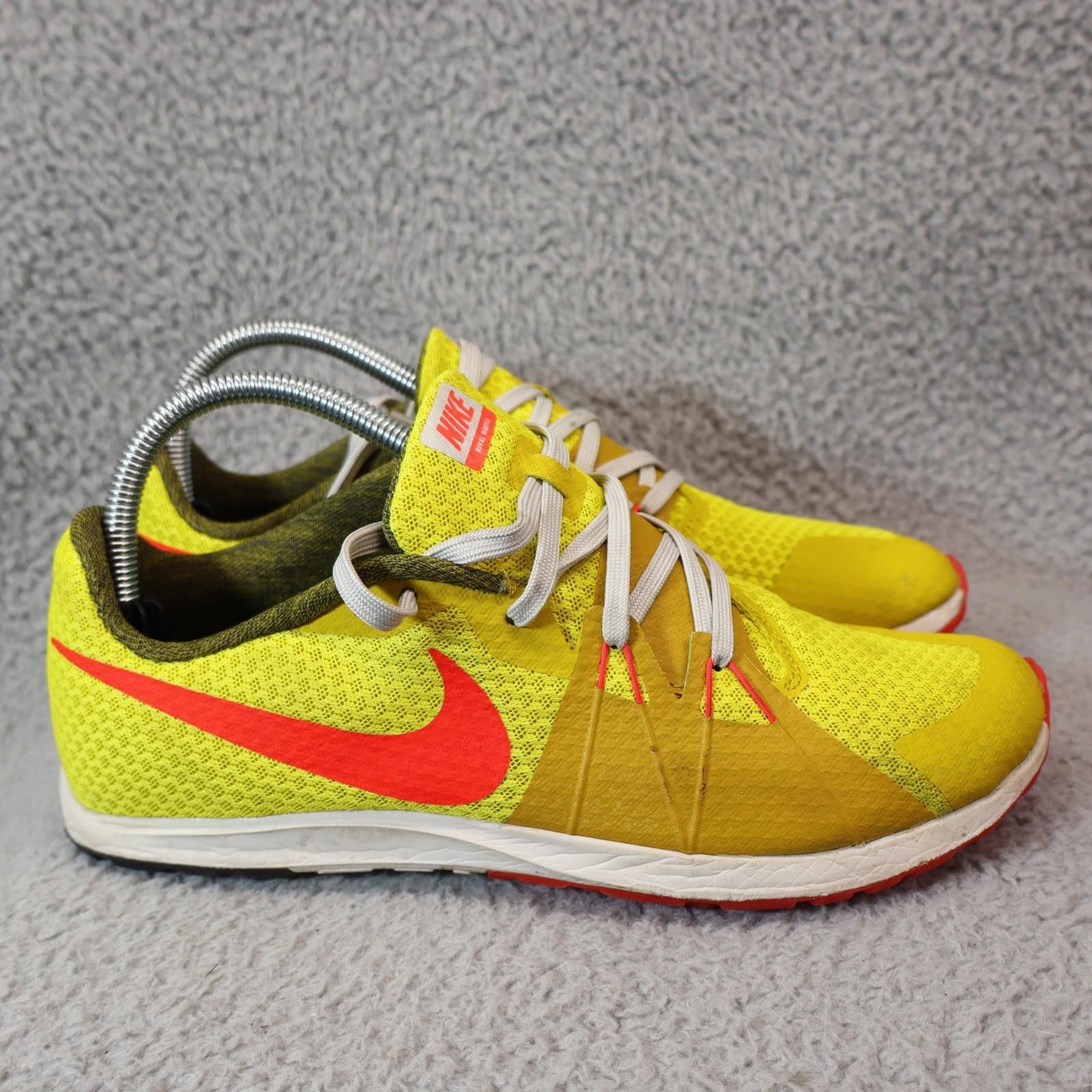 Nike Womens 9.5 Nike Zoom Rival Waffle Bright Citron Running Gym Size US 9.5 / IT 39.5 - 4 Thumbnail