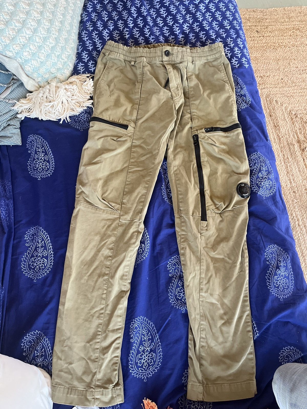 C.P. Company CP Company Pleated Cargo Pants Size US 30 / EU 46 - 1 Thumbnail