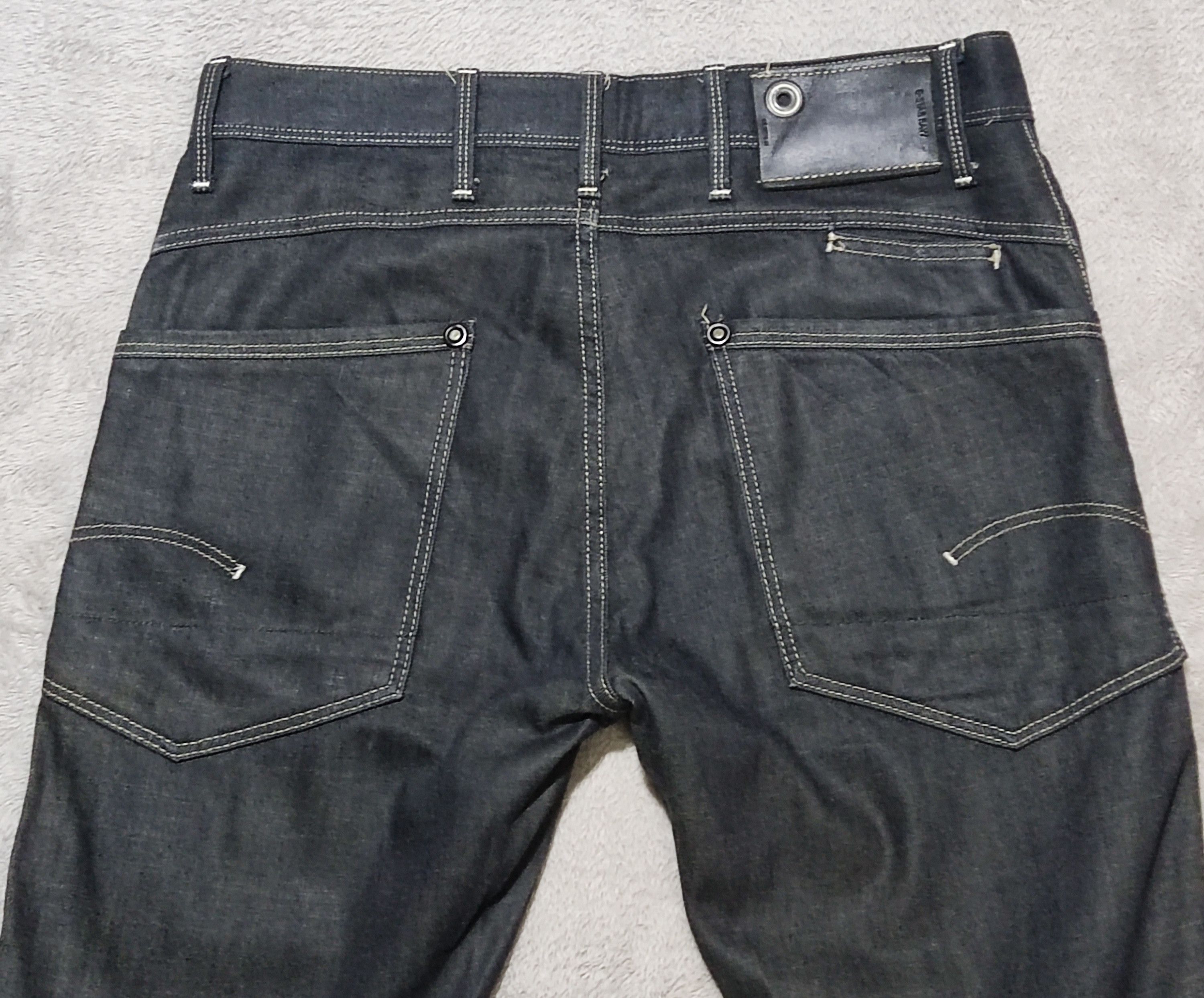 G-Star G-Star Dark Indigo Denim Reinforced Knee Panel Biker Style Size US 34 / EU 50 - 14 Thumbnail