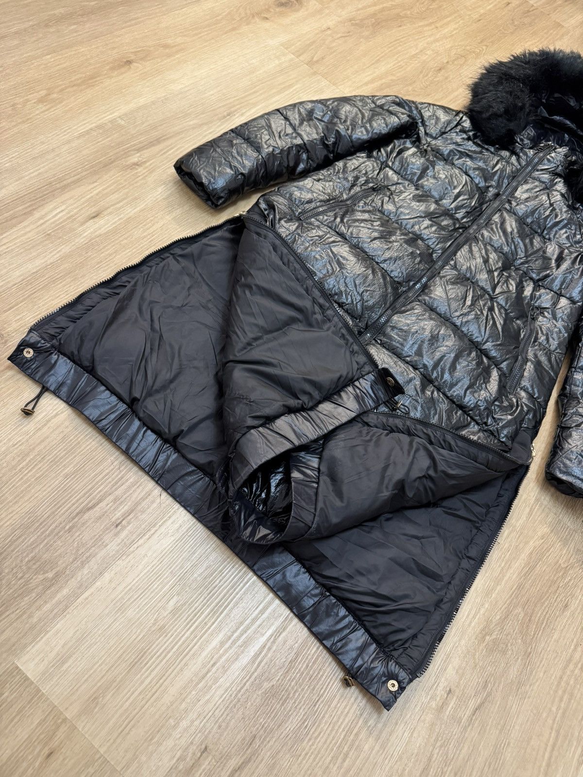 Other Ochnik Insulated Long Jacket Coat Black Fur S Size S / US 4 / IT 40 - 6 Thumbnail