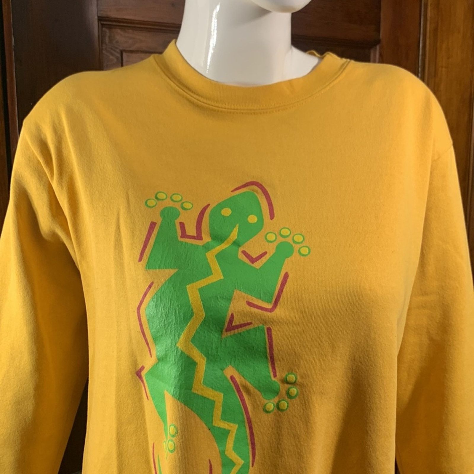 Vintage 80’s Premo Lizard sweatshirt,Hazelwood of Phoenix Arizona Size L / US 10 / IT 46 - 11 Thumbnail
