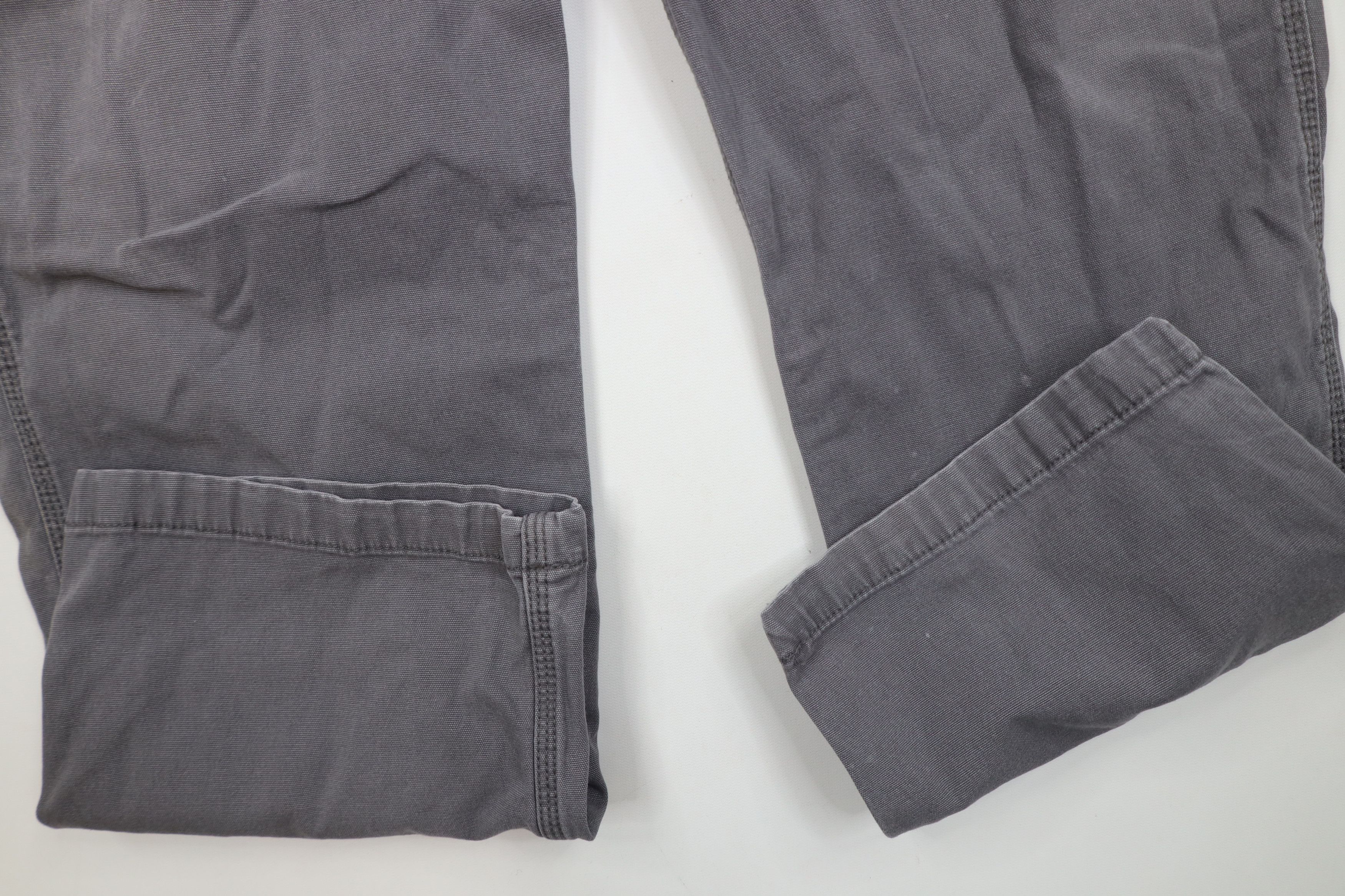 Carhartt Vintage Carhartt Spell Out Canvas Wide Leg Dungaree Pants Size US 40 / EU 56 - 6 Thumbnail