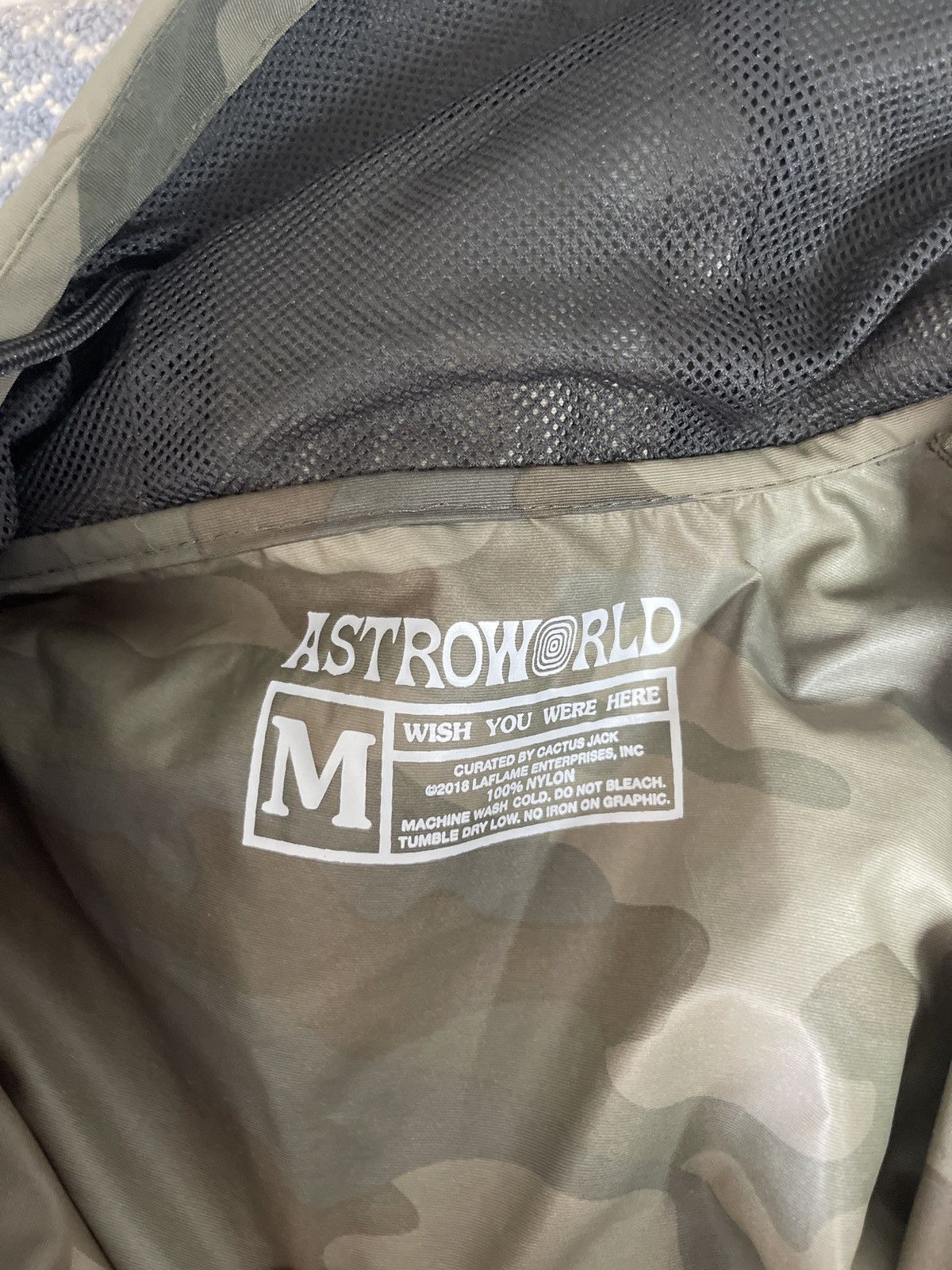 Travis Scott Astroworld Rain Jacket Size US L / EU 52-54 / 3 - 3 Thumbnail