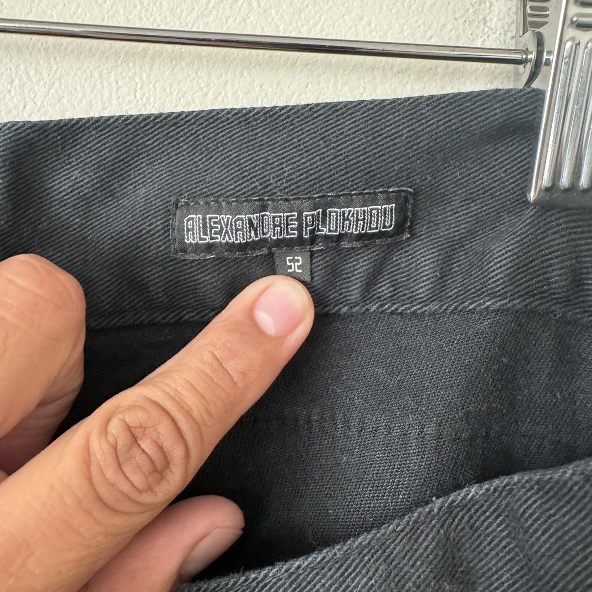 Alexandre Plokhov Alexandre Plokhov Black Cinch Strap Trousers Avant Garde Size US 38 / EU 54 - 5 Thumbnail