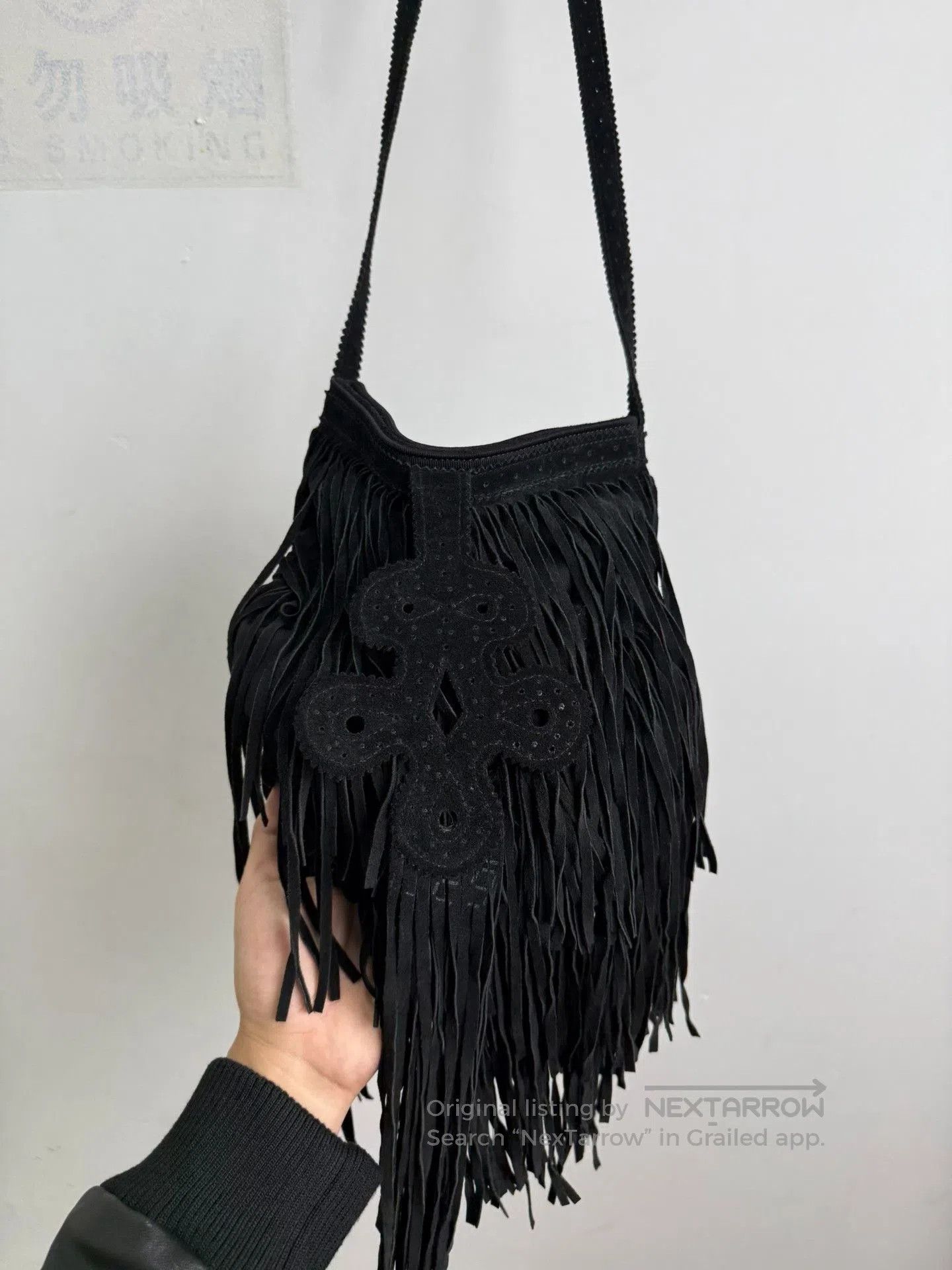 Jean Paul Gaultier Jean Paul Gaultier Suede Fringe Bag. Size ONE SIZE - 1 Thumbnail