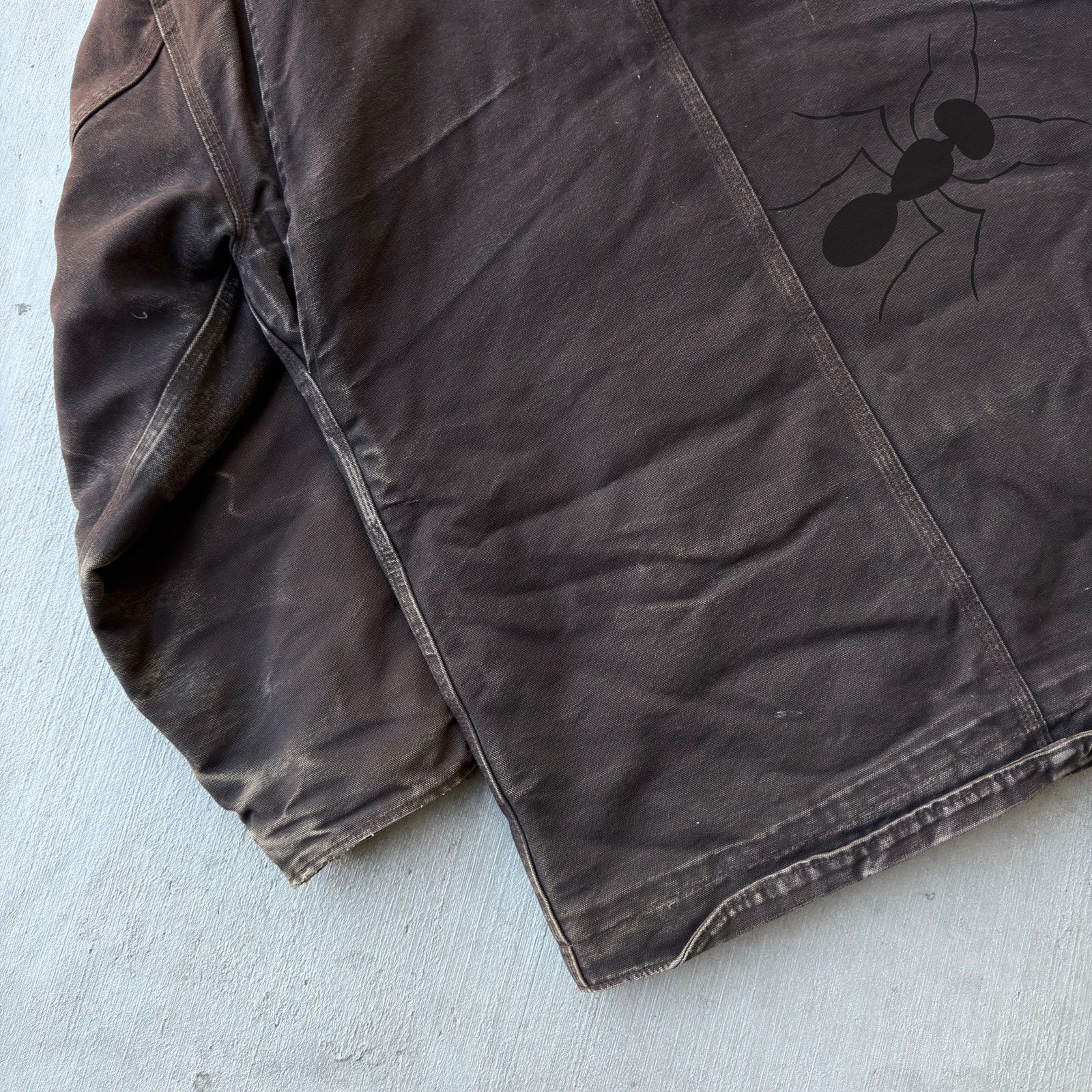 Carhartt × Vintage Vintage Y2K Carhartt C61 DKB brown chore coat work jacket Size US M / EU 48-50 / 2 - 7 Thumbnail