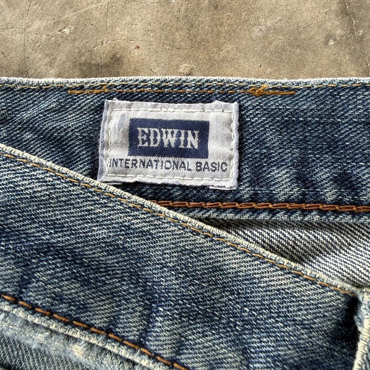 Edwin Vintage Edwin Faded Blue Denim Jean Pants W35 Size US 35 - 9 Thumbnail