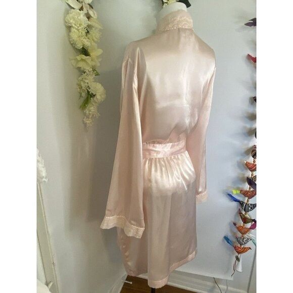 Vintage Vintage Morgan Taylor Intimates Robe Pink Women's Size Large Size ONE SIZE - 4 Thumbnail