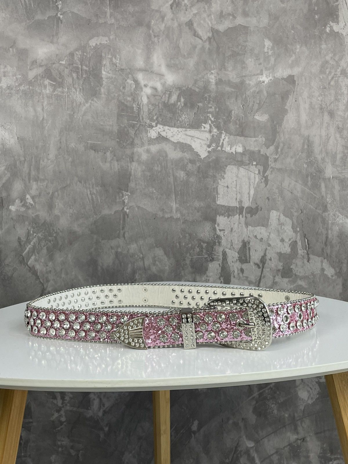 Other VINTAGE RHINESTONES BELT BB SIMON STYLE Size ONE SIZE - 1 Thumbnail
