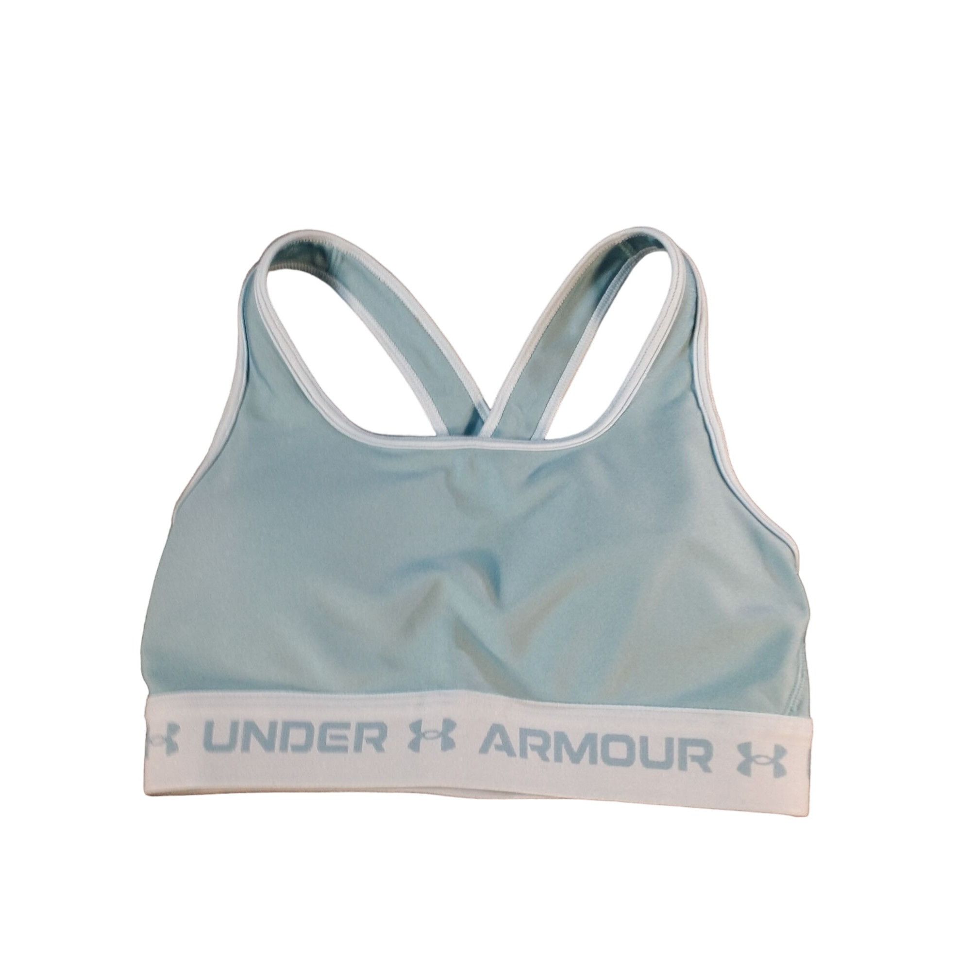 Under Armour Under Armour Crossback Heather Sports Bra Women Sz S Compres Size ONE SIZE - 1 Thumbnail