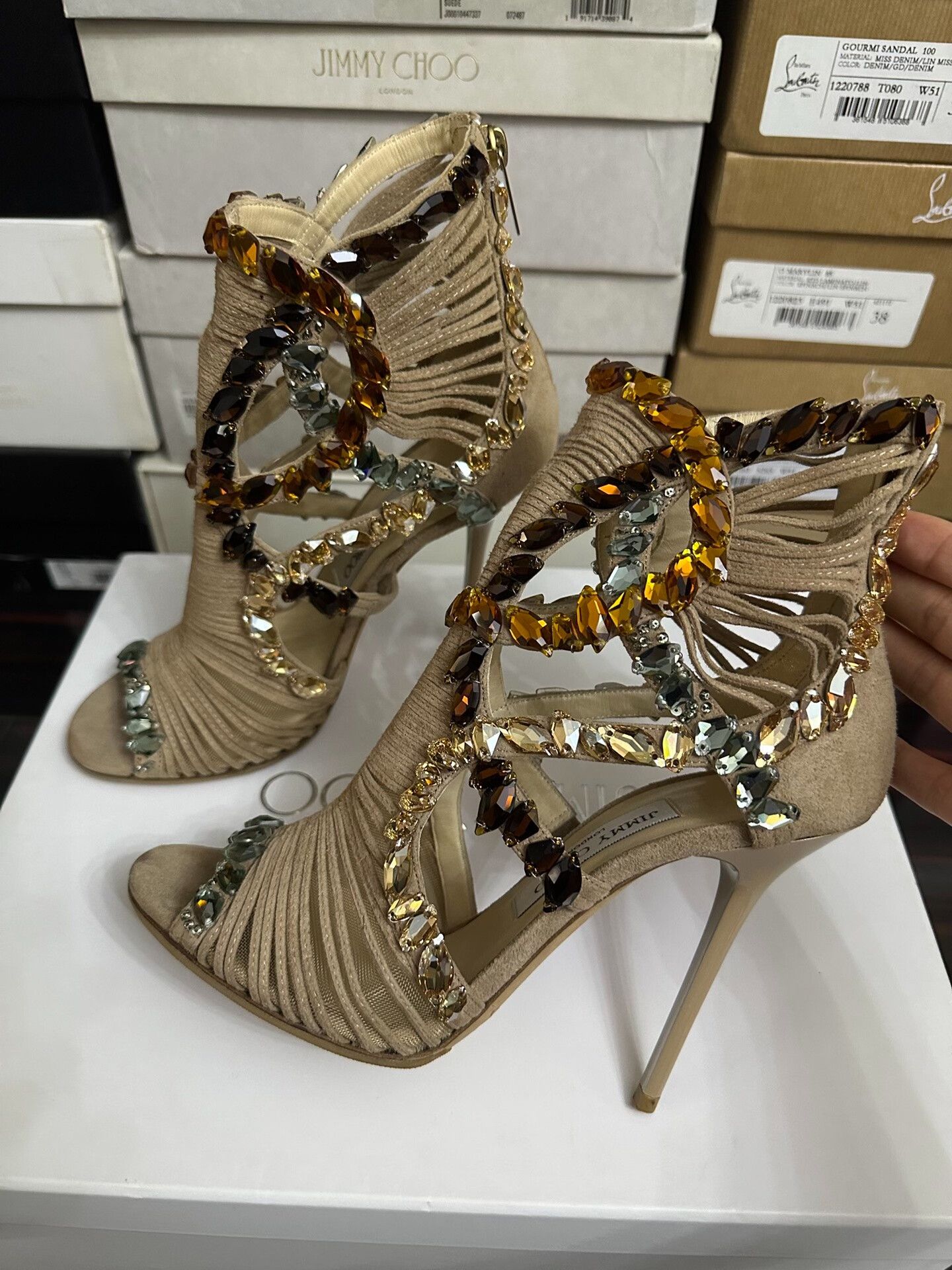 Jimmy Choo Jimmy Choo Limited Edition Heels Size US 6.5 / IT 36.5 - 1 Thumbnail