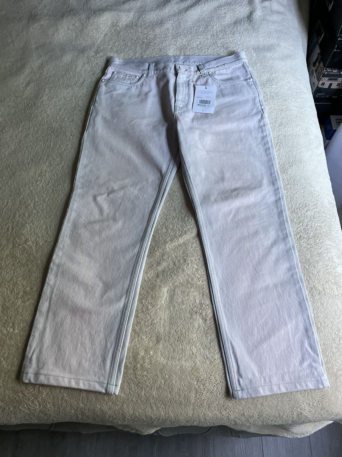 Louis Vuitton Louis Vuitton Bleached Pink Denim Pants Size US 32 / EU 48 - 2 Thumbnail