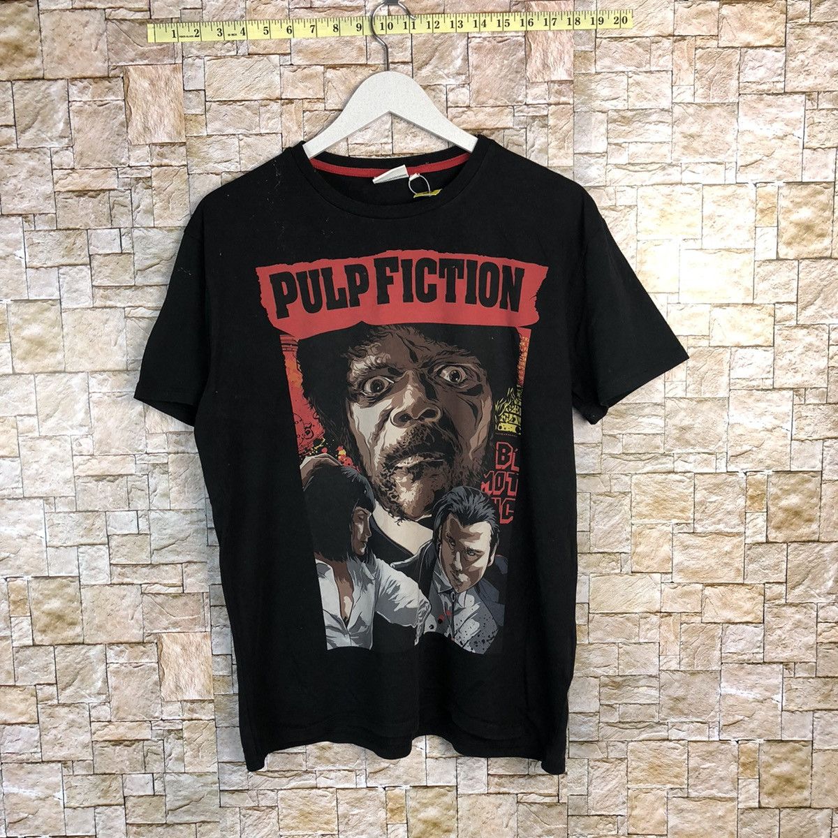 Band Tees DLL Pulp fiction movie TEE Quentin Tarentino tee #A277 Size US M / EU 48-50 / 2 - 1 Thumbnail