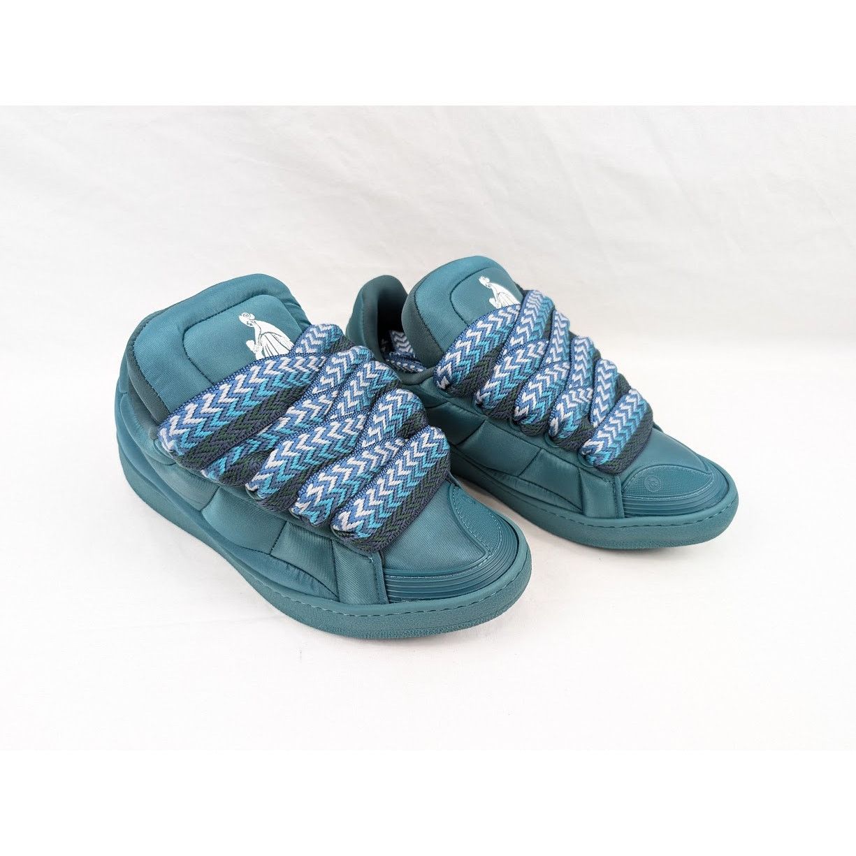 Lanvin o1rshd1 Curb XL Sneakers in Forest Size US 8 / EU 41 - 13 Thumbnail