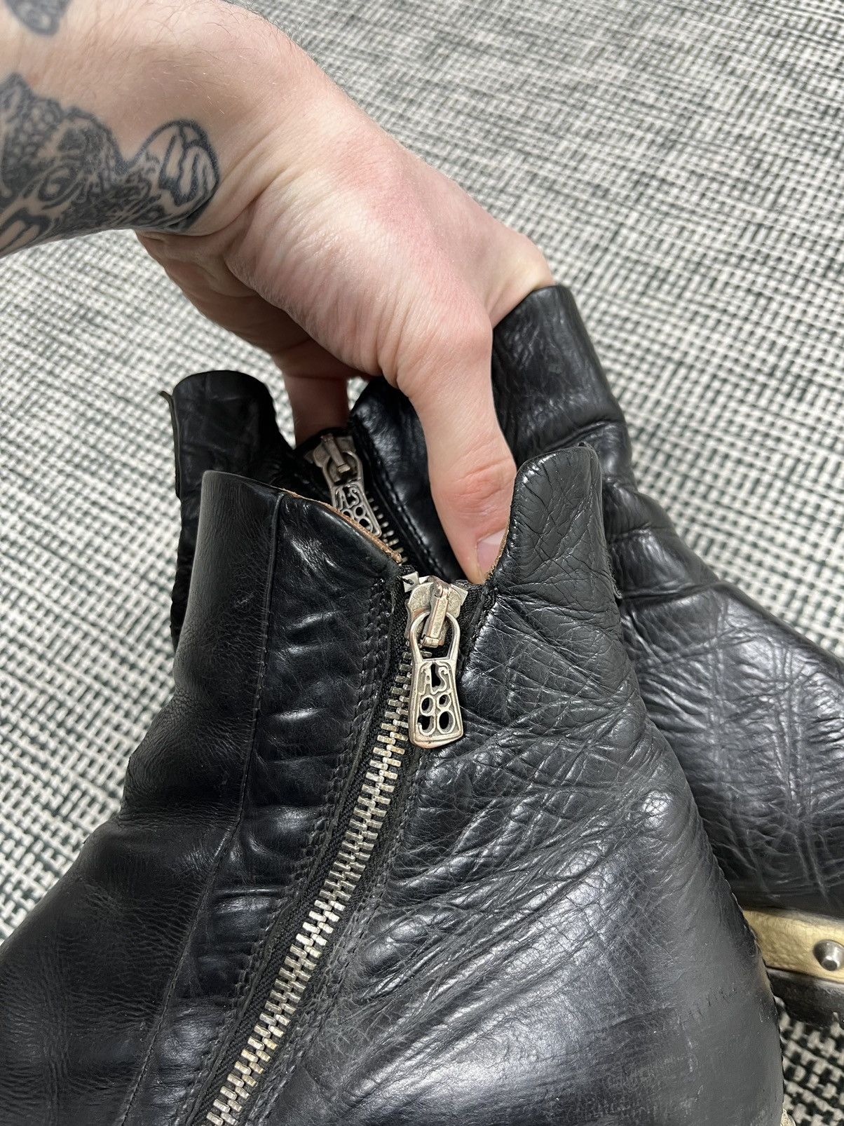 A.S.98 A.S. 98 studded Chelsea chunky boots avant garde Size US 8 / IT 38 - 10 Thumbnail