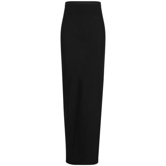 Rick Owens RICK OWENS Women Mid Skirts RO02D3348 WA 09 BLACK Size 28" / US 6 / IT 42 - 1 Thumbnail