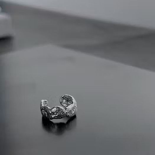 Designer 925 silver retro punk earrings Size ONE SIZE - 4 Thumbnail