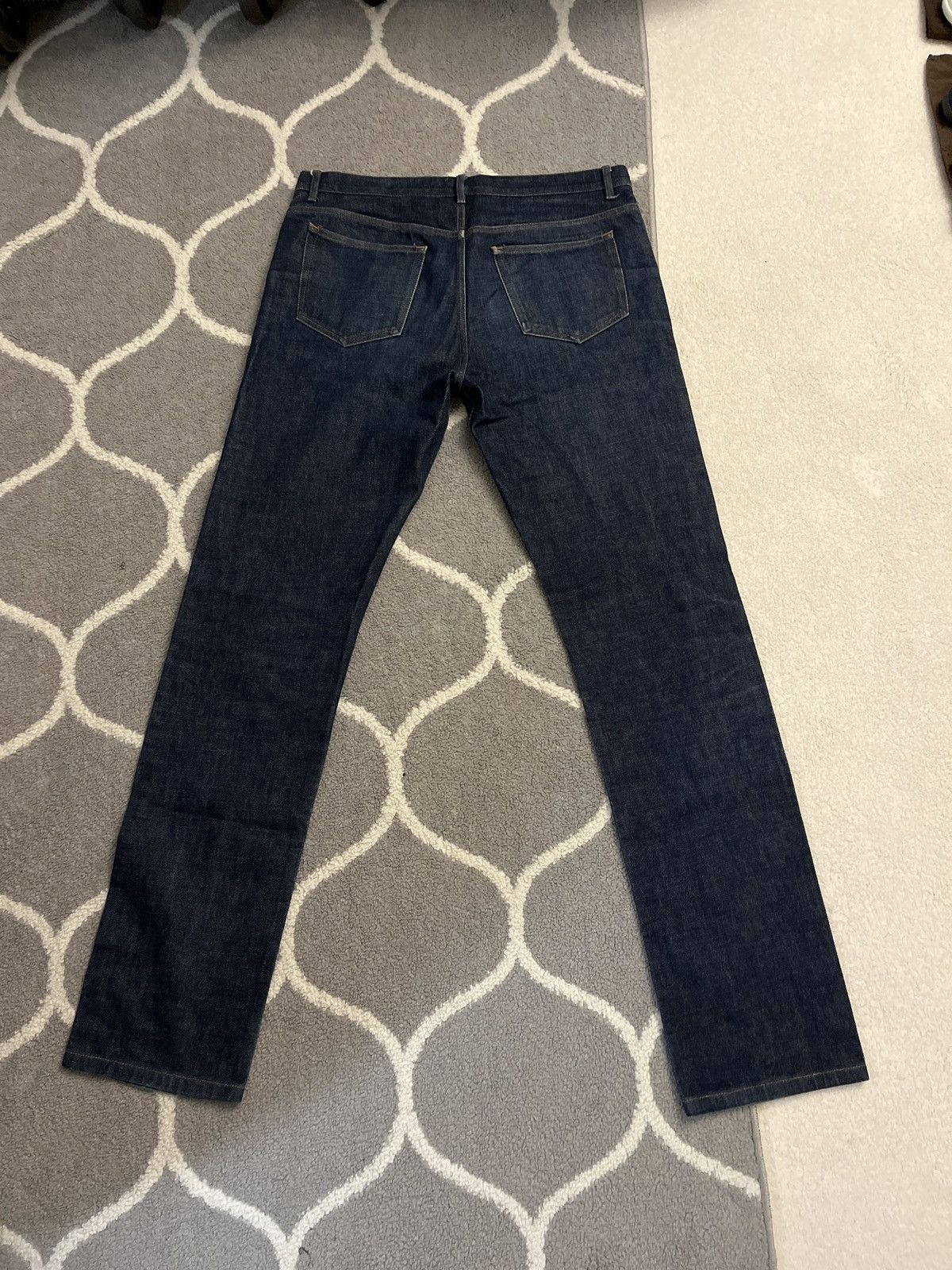 A.P.C. A.P.C | Fairfax Jeans: Japanese Raw Indigo Size US 33 - 4 Thumbnail