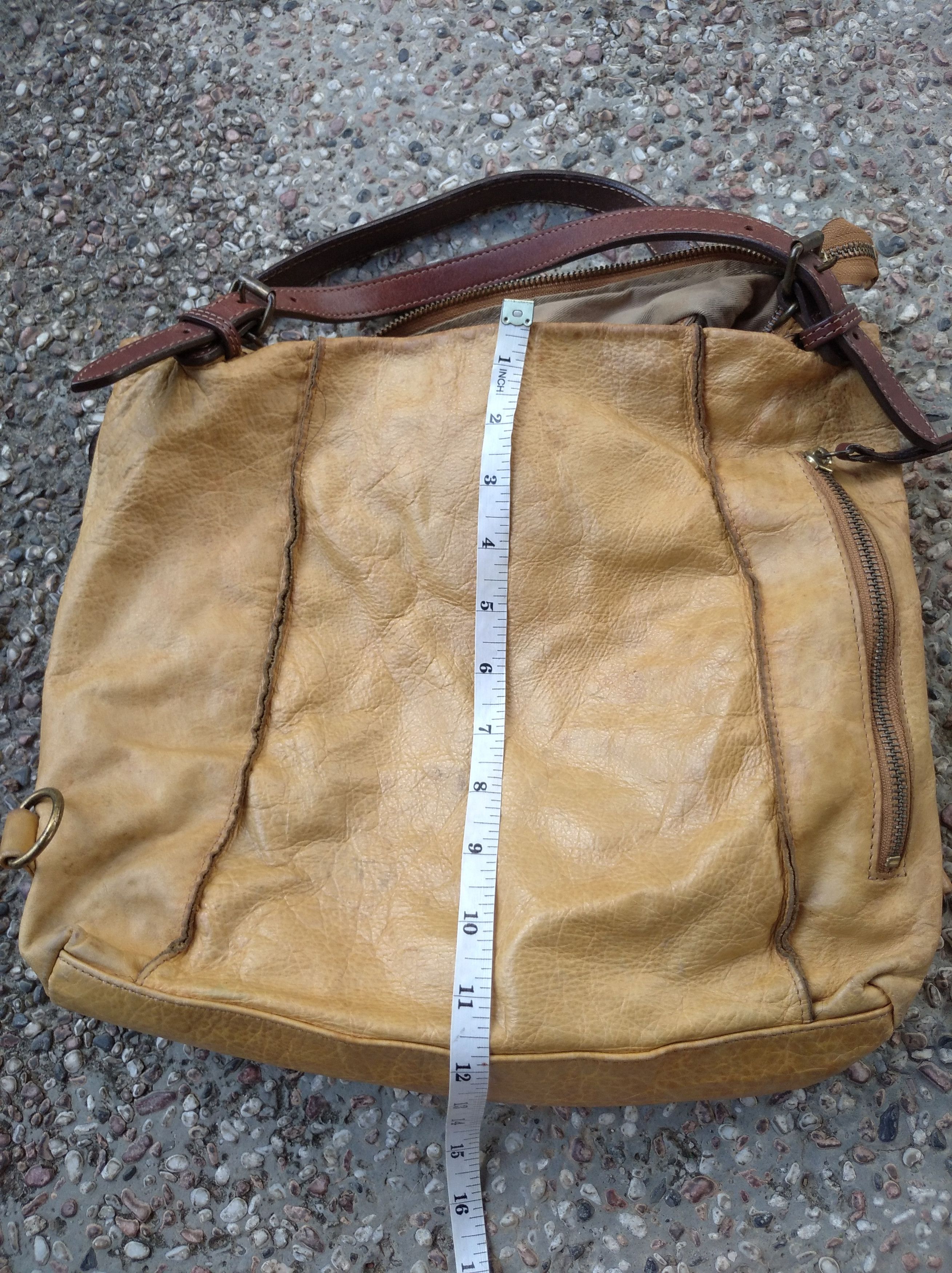 Japanese Brand × Leather Leather tote bag Japanese brand Size ONE SIZE - 8 Thumbnail