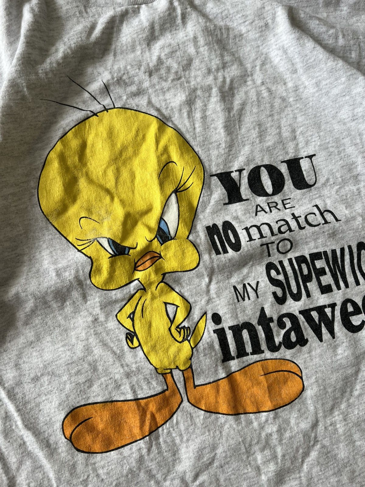 Cartoon Network × Vintage Vintage 1995 Looney Tunes Tweety Bird Cartoon Funny T Shirt Size US L / EU 52-54 / 3 - 7 Thumbnail