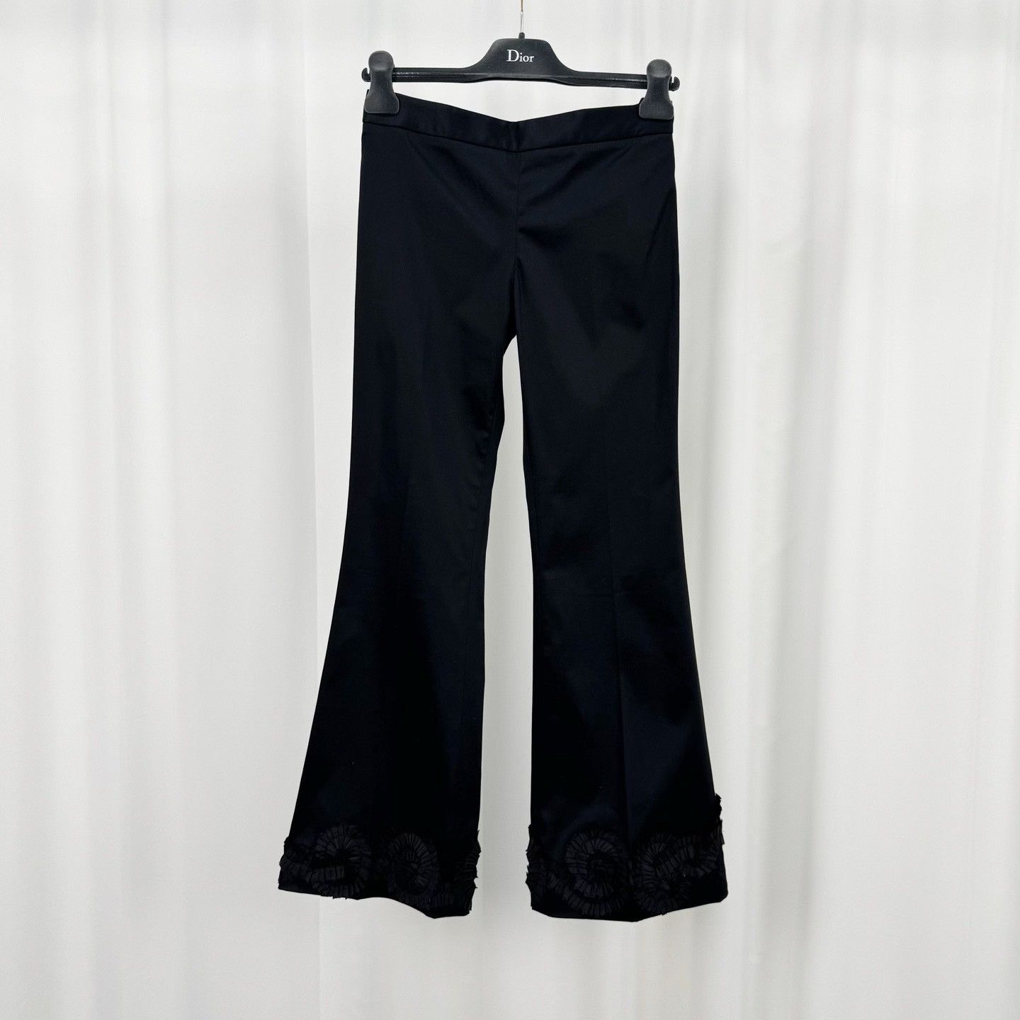 Miu Miu Miu Miu Lace Trim Casual Pants Size 36" / US 14 / IT 50 - 1 Thumbnail