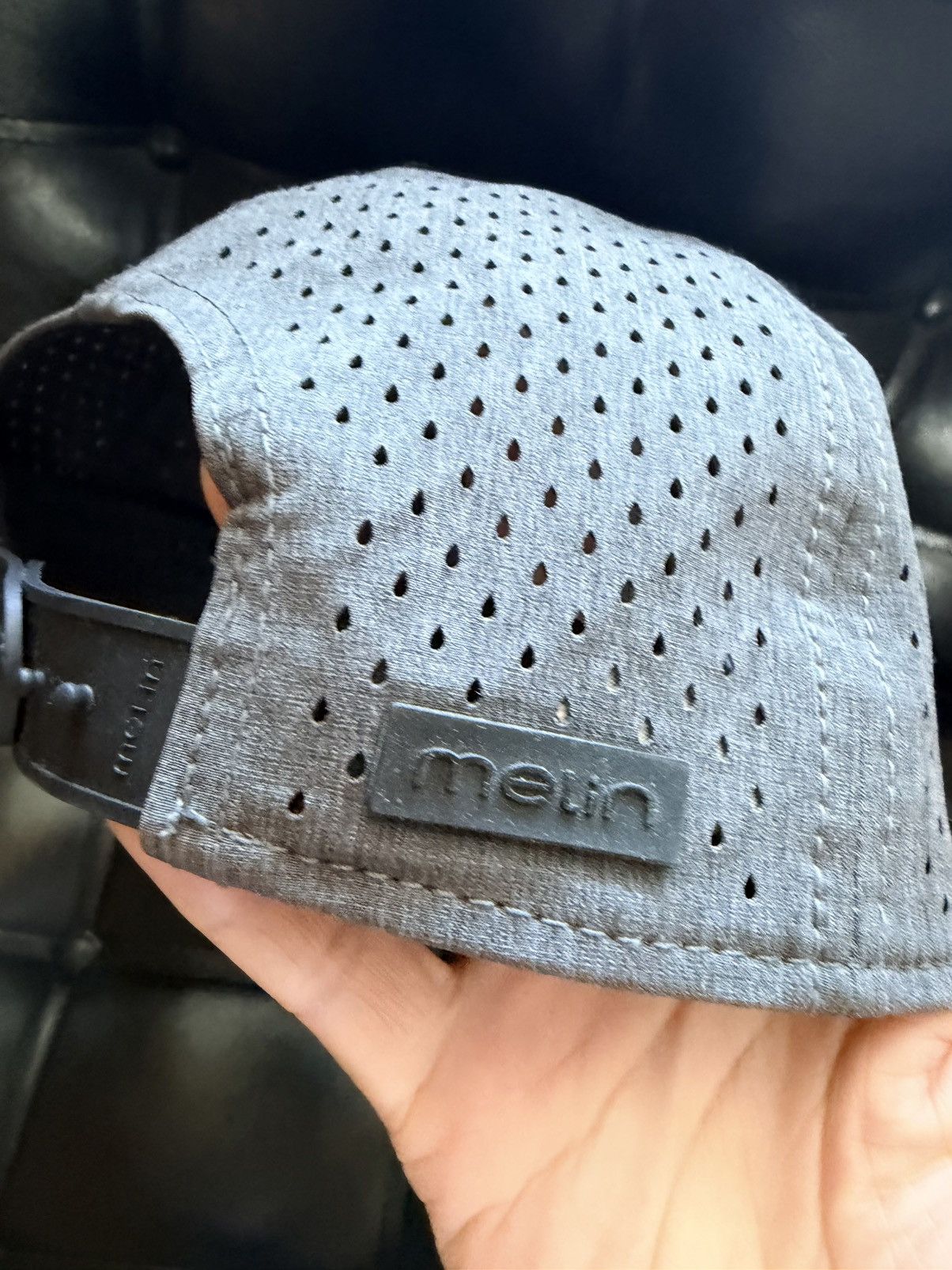 melin Melin A-Game Hydro Performance Snapback Hat Gray 58cm Size ONE SIZE - 7 Thumbnail