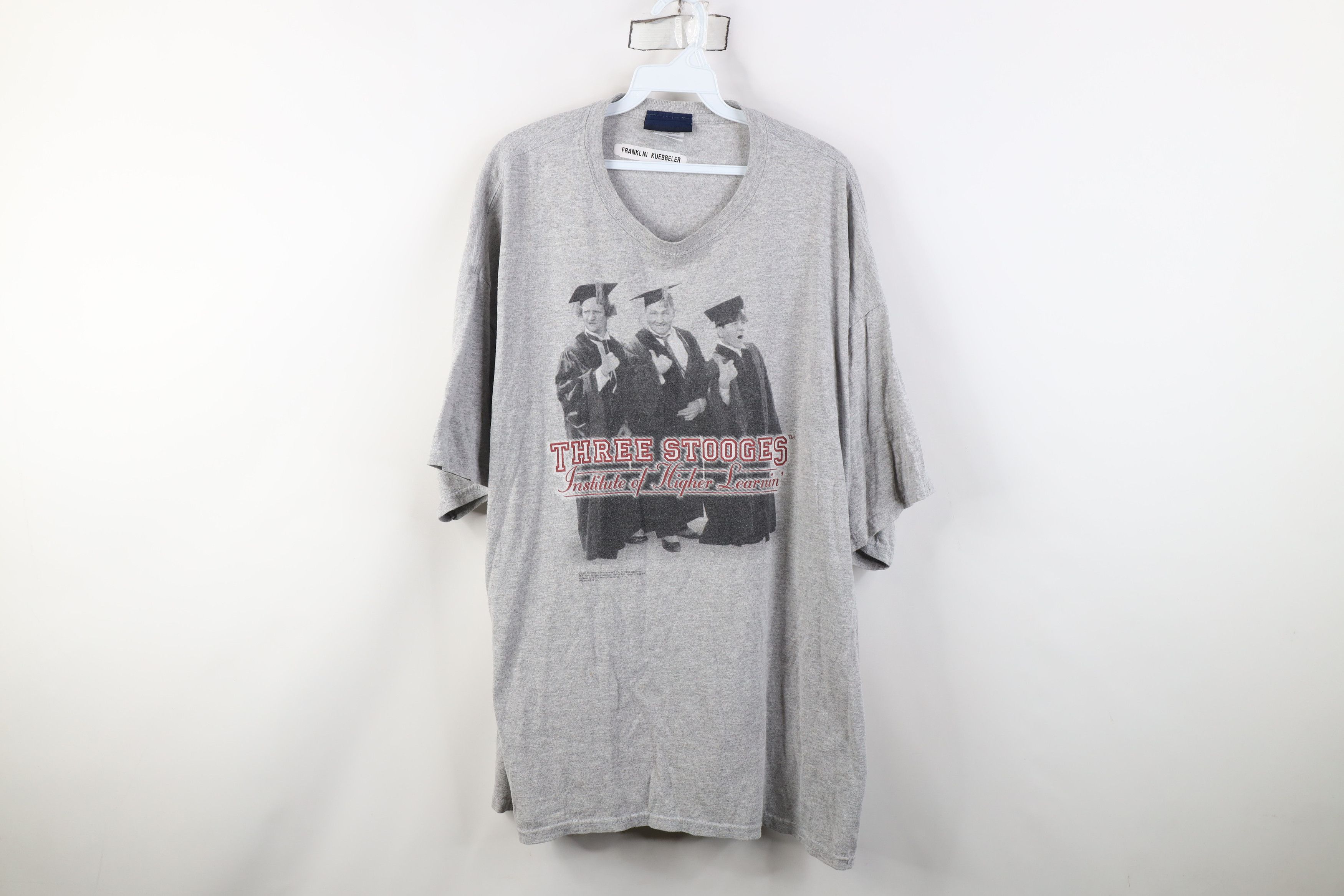 Vintage Vintage 90s Institute of Higher Learning T-Shirt Gray Size US XXL / EU 58 / 5 - 1 Thumbnail