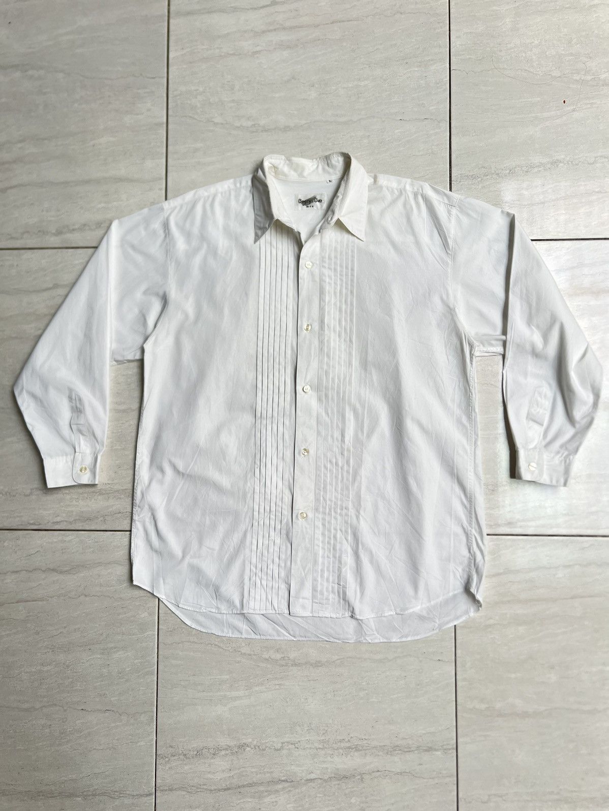 Yohji Yamamoto BOSEY’S BAZ MEN White Shirt Size US L / EU 52-54 / 3 - 1 Thumbnail