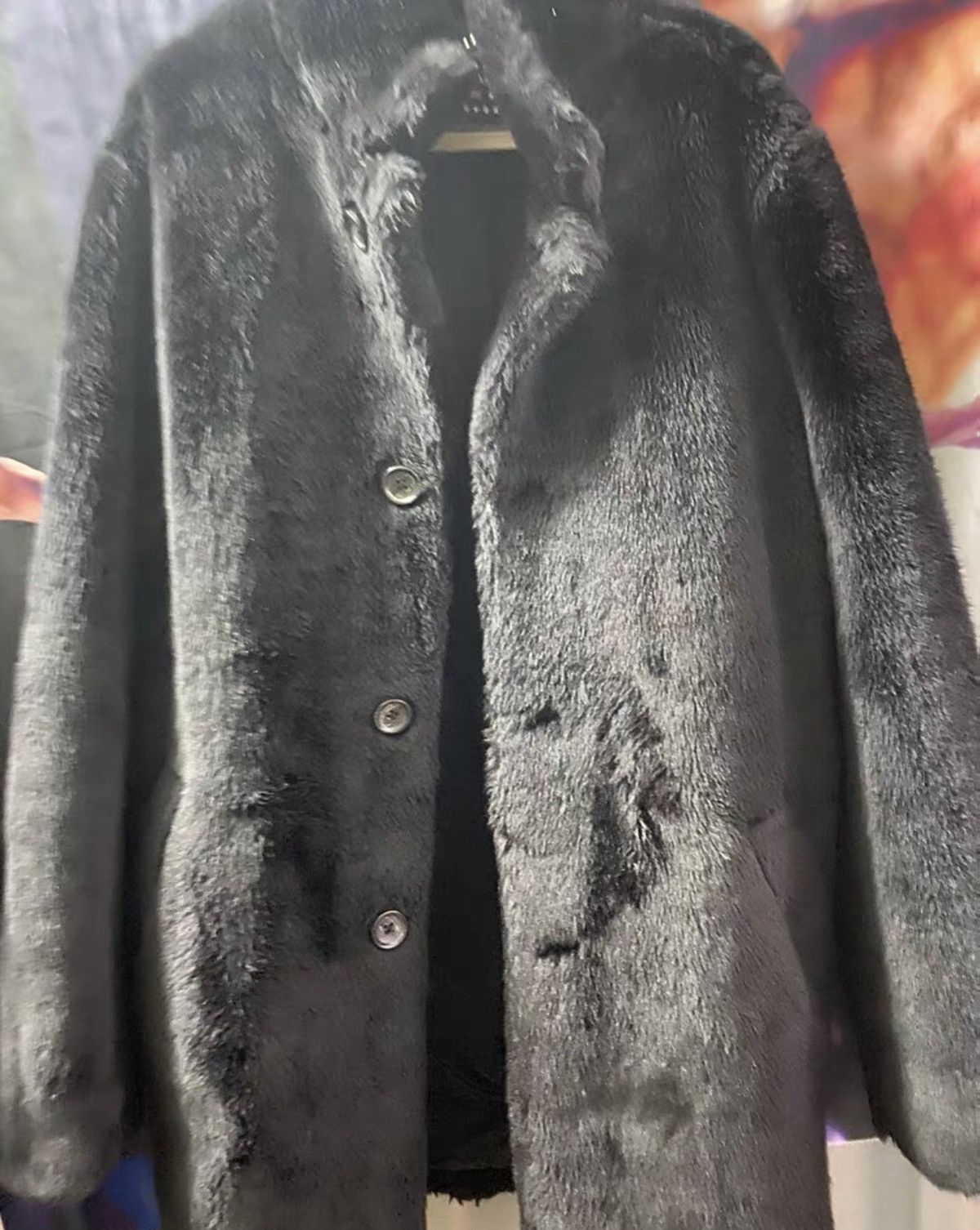 Hysteric Glamour × Supreme Supreme Hysteric Glamour Fuck you Faux Fur Coat Size US L / EU 52-54 / 3 - 2 Thumbnail