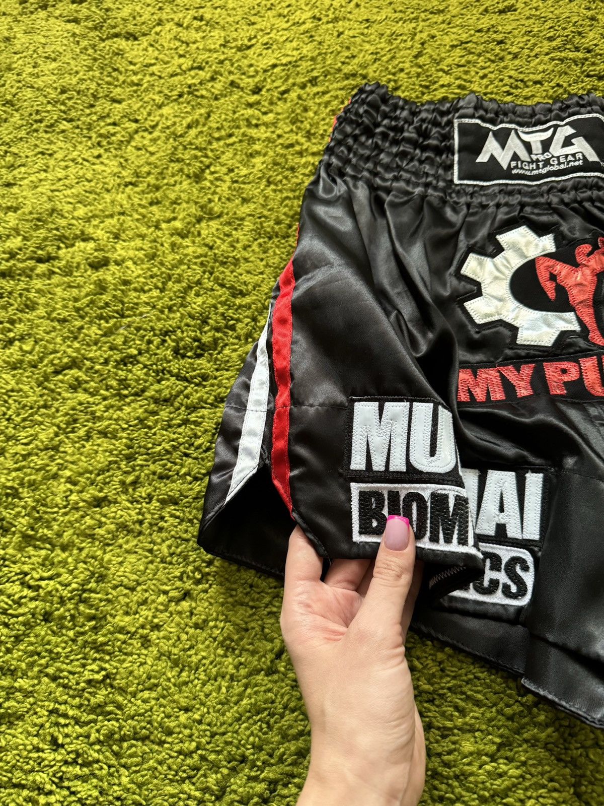 Designer × Vintage Muay Thai MMA boxing shorts Size US 34 / EU 50 - 5 Thumbnail