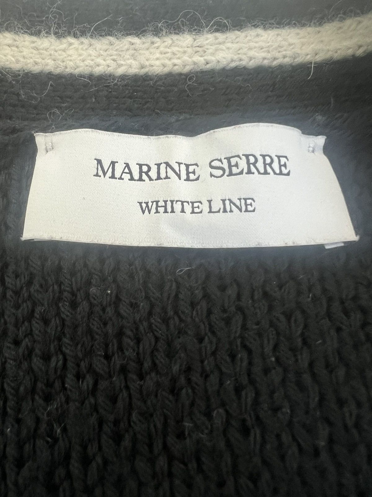 Marine Serre Marine Serre White Line Cardigan Size US M / EU 48-50 / 2 - 3 Thumbnail