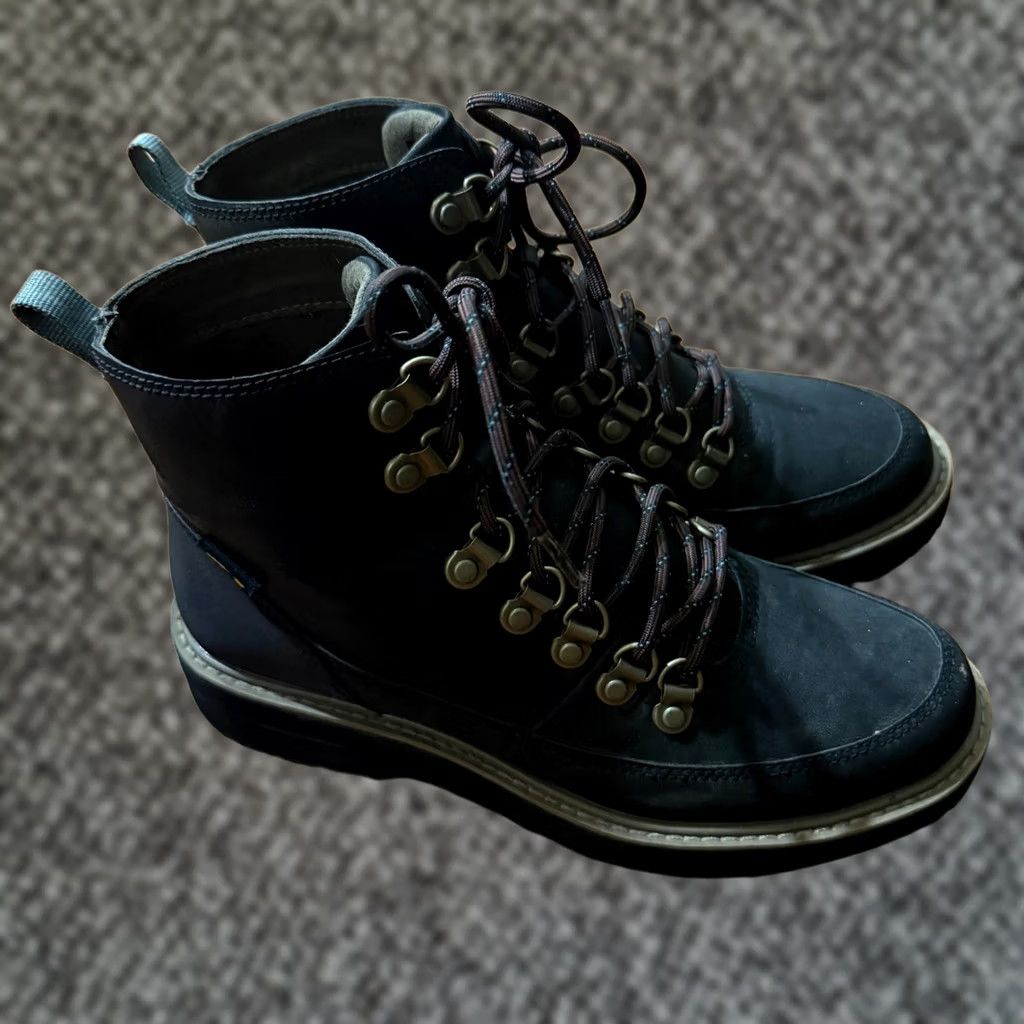 Teva Teva Midform Boots Women 8 EU 39 Lace Up Ankle Leather Rubber Black Bootie Casual Outdoor Size US 9 / IT 39 - 1 Thumbnail