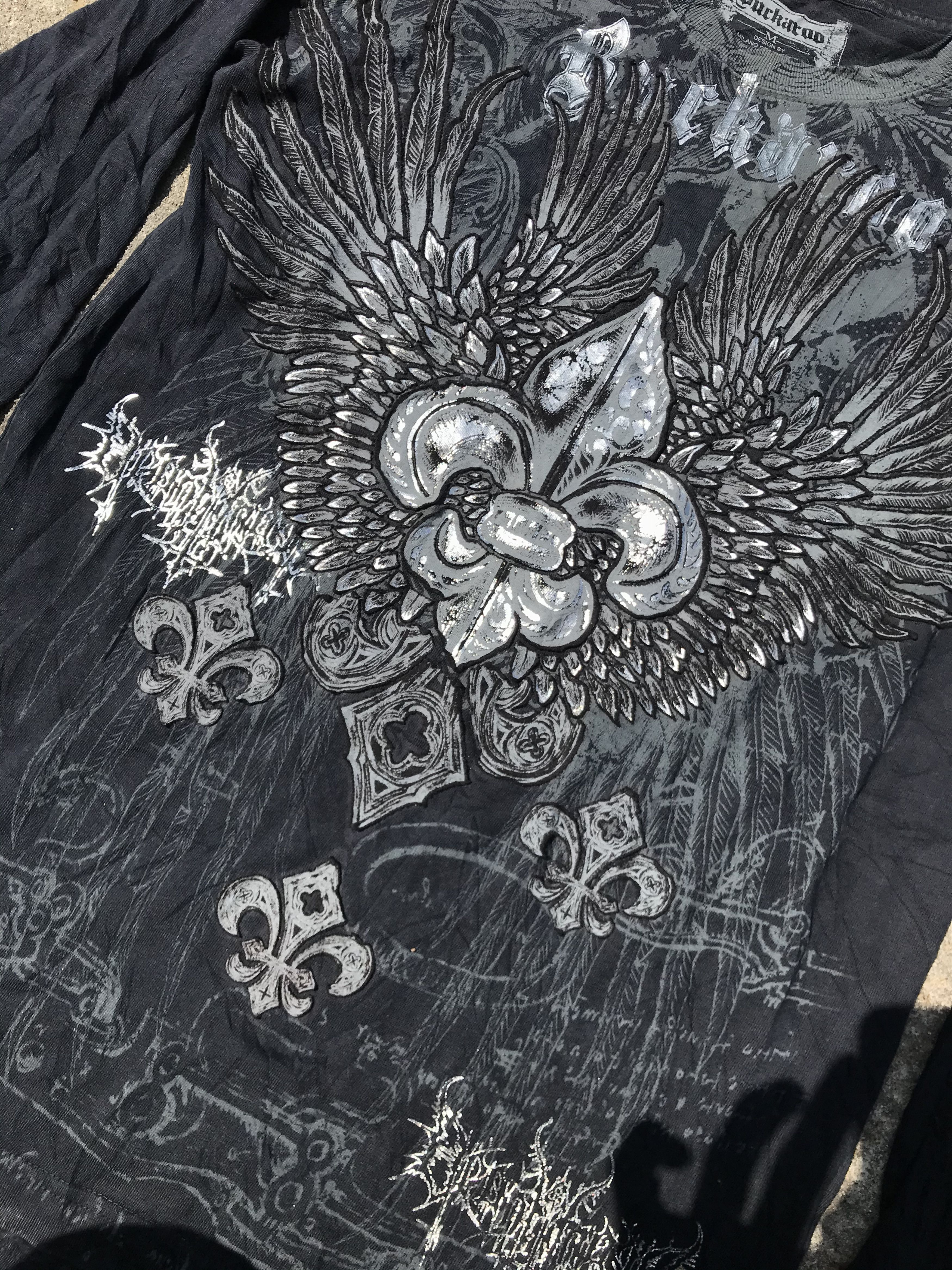 Isamu Katayama Backlash Buckaroo honor wisdom poem longsleeve t-shirts lgb style Size US L / EU 52-54 / 3 - 3 Thumbnail