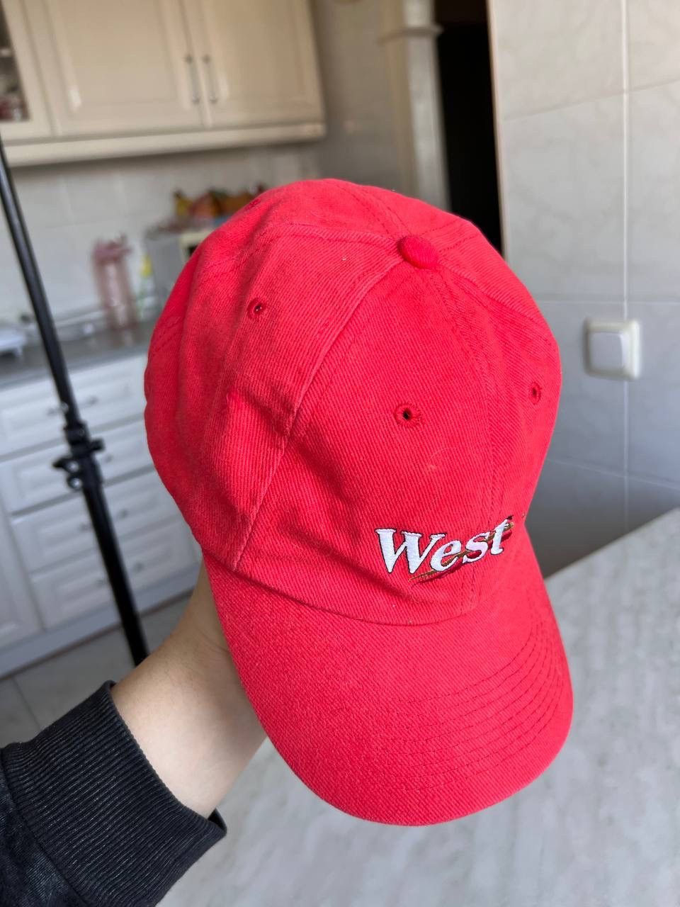 Formula 1 Vintage West Racing Cap Red Formula F1 90s/00s Size ONE SIZE - 3 Thumbnail