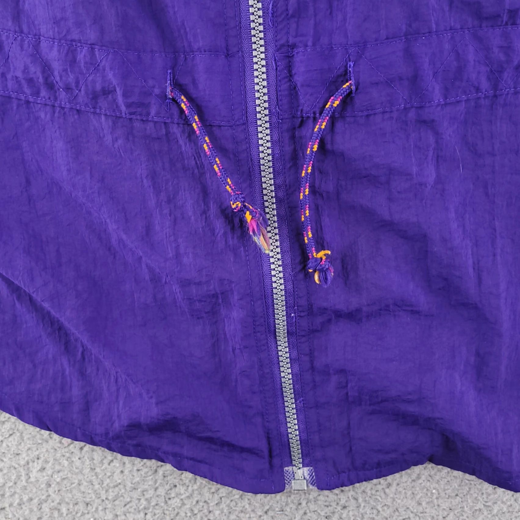 Puma VINTAGE PUMA Jacket Mens M Purple Windbreaker 90s Baggy Fit Regular Nylon Solid Size US M / EU 48-50 / 2 - 3 Thumbnail