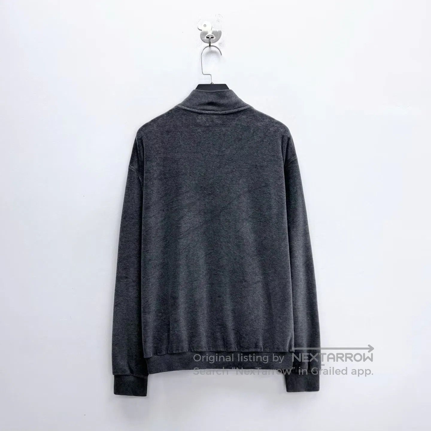 Ermenegildo Zegna Ermenegildo Zegna Gray Velvet Zipper Jacket. Size US L / EU 52-54 / 3 - 2 Thumbnail
