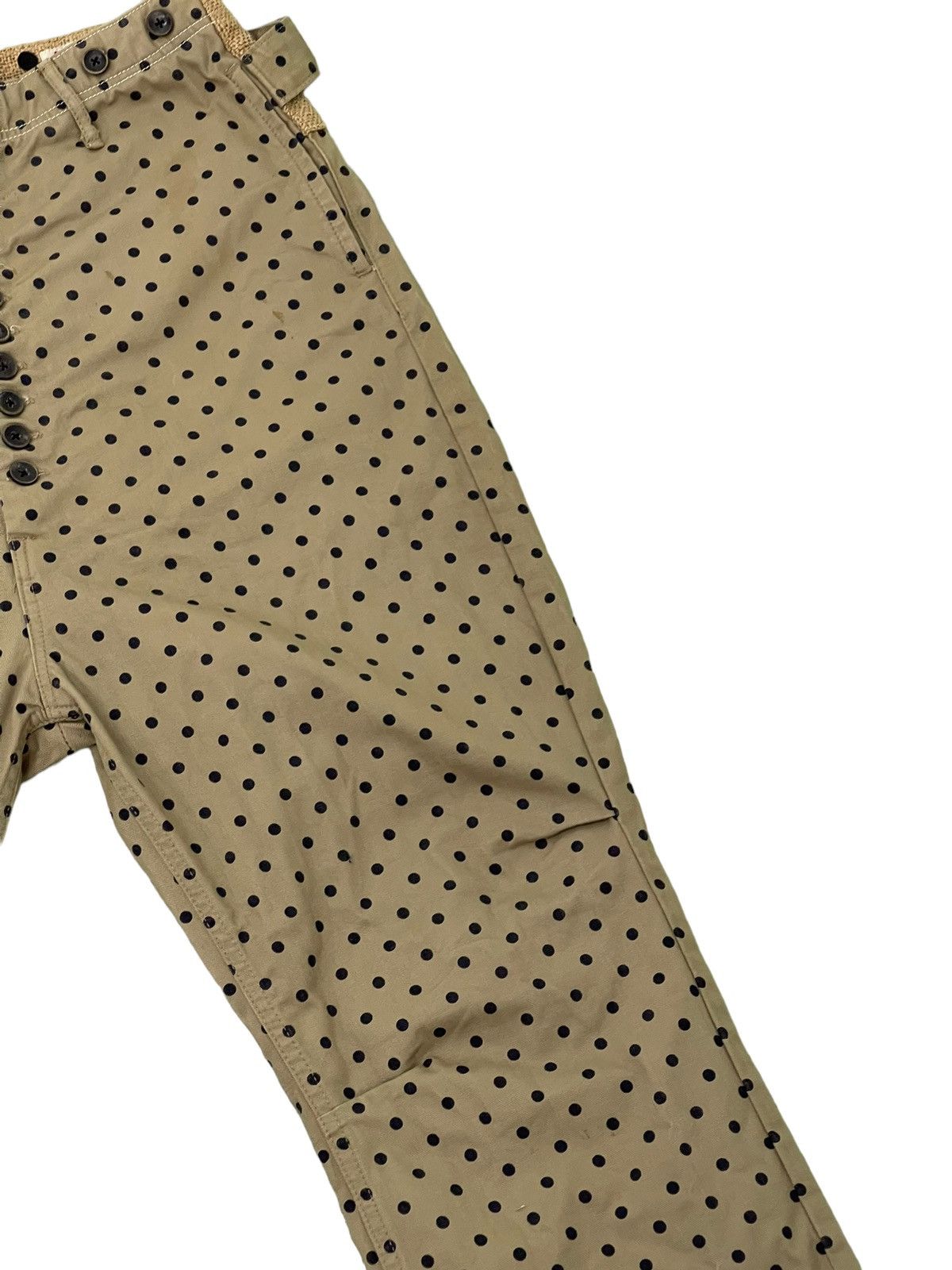 Kapital Drop Croth Kapital High Rise Pant Pol Ka Dot Regular 6🟦8 Size US 28 / EU 44 - 11 Thumbnail