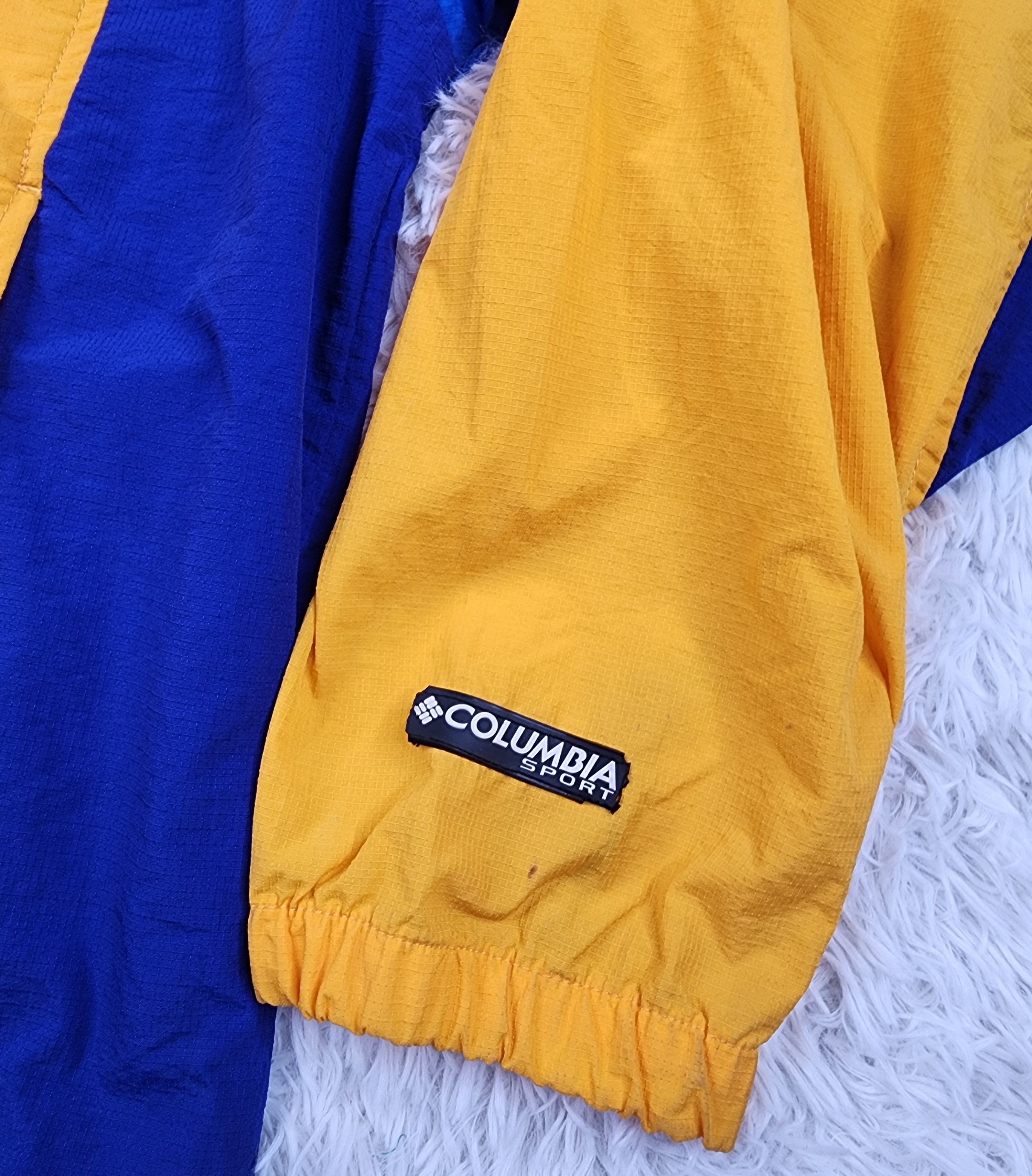 Columbia Vintage Columbia Sportwear 1/4 zip windbreaker jacket Size US L / EU 52-54 / 3 - 2 Thumbnail