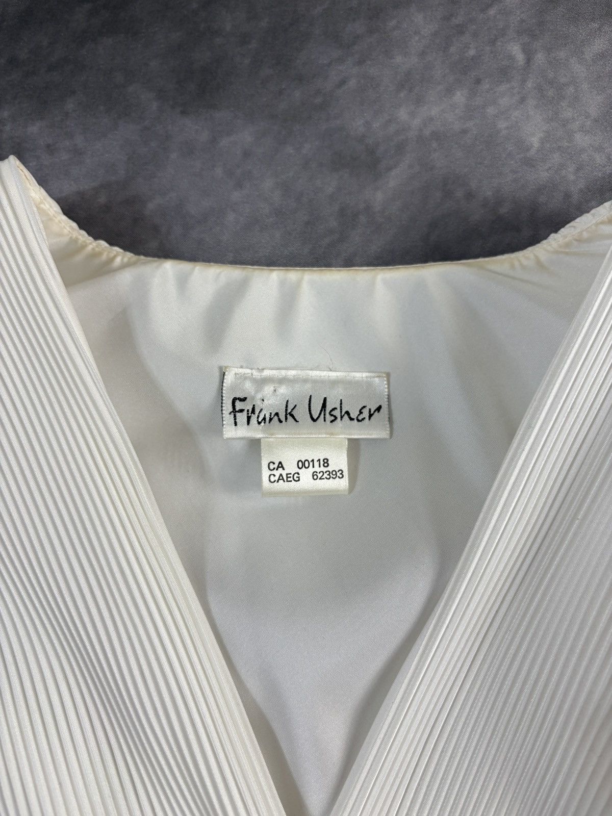 Japanese Brand × Other × Vintage 1980s Vintage Pleats Blouse Issey Miyake Style Ruffle Shirt Size XL / US 12-14 / IT 48-50 - 5 Thumbnail