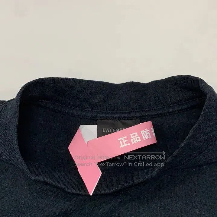 Balenciaga Balenciaga Back Graphic Regular Fit T-Shirt. Size US M / EU 48-50 / 2 - 3 Thumbnail