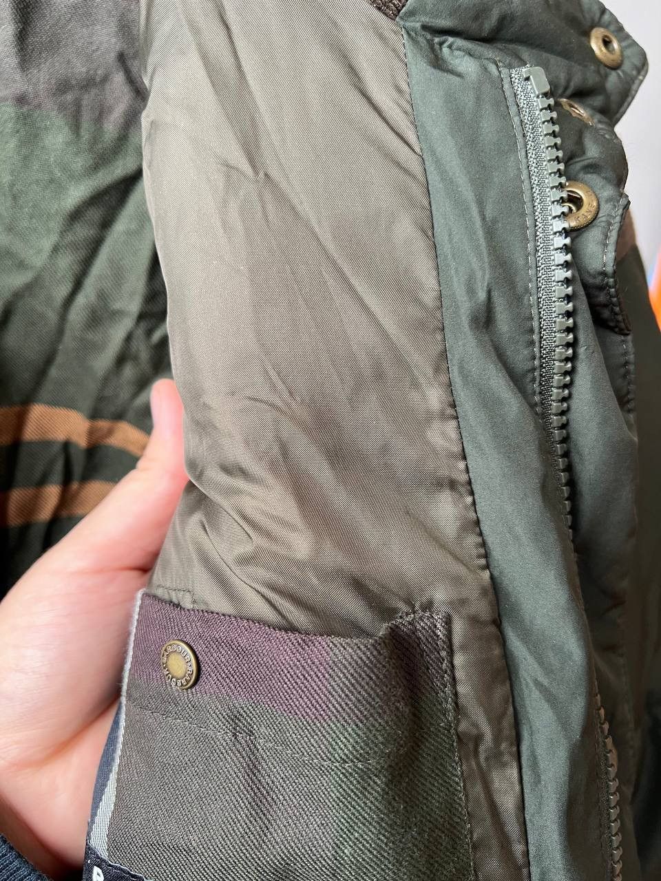 Barbour BARBOUR STEVENSON QUILT CLASSIC CASUAL OLIVE JACKET SZ M MEN Size US M / EU 48-50 / 2 - 11 Thumbnail